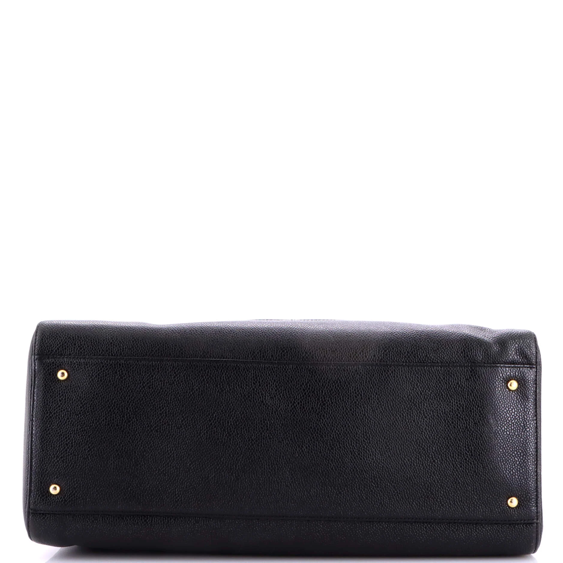 Vintage Timeless Zip Tote Caviar Large - Image 4