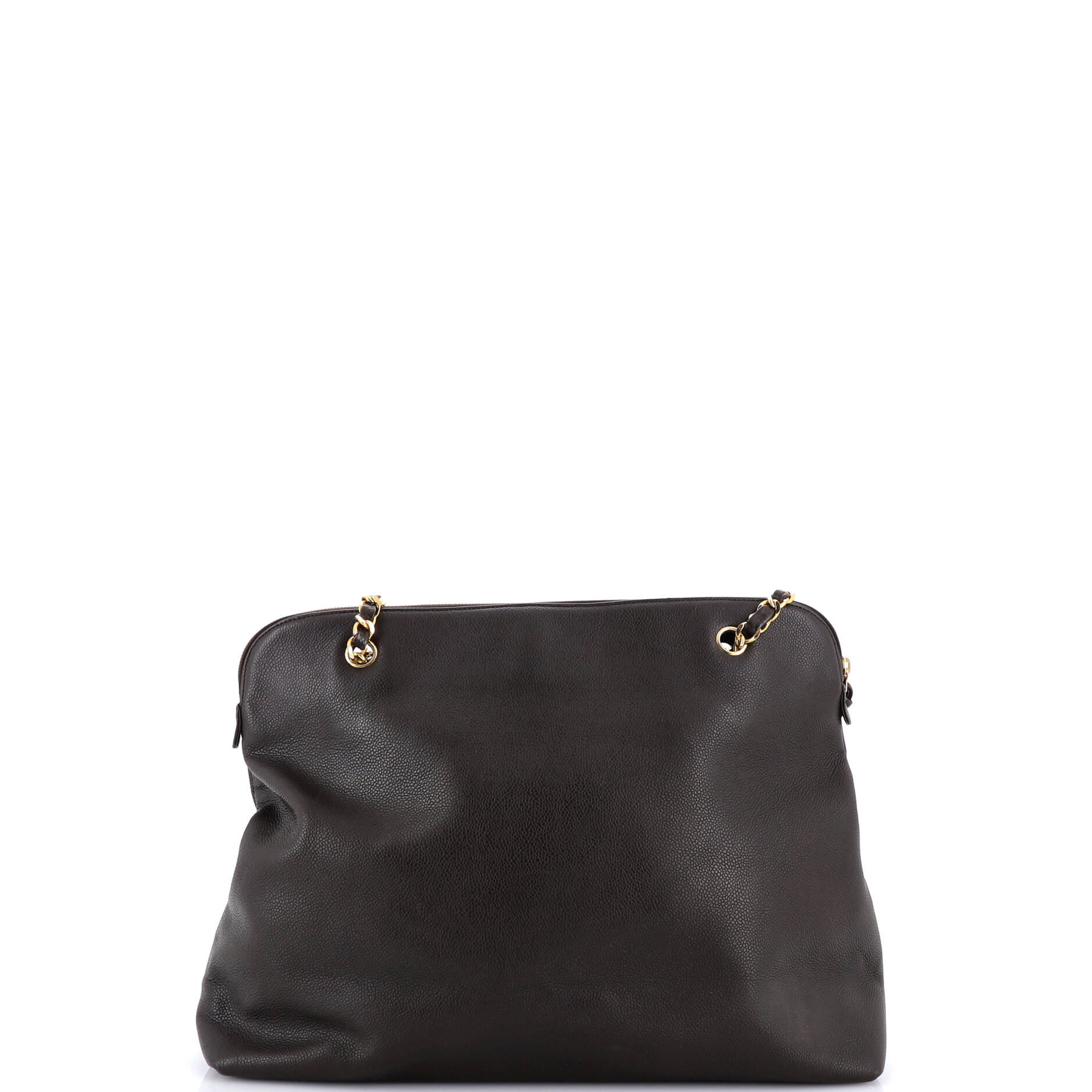 Vintage Timeless Zip Tote Caviar Large - Image 3