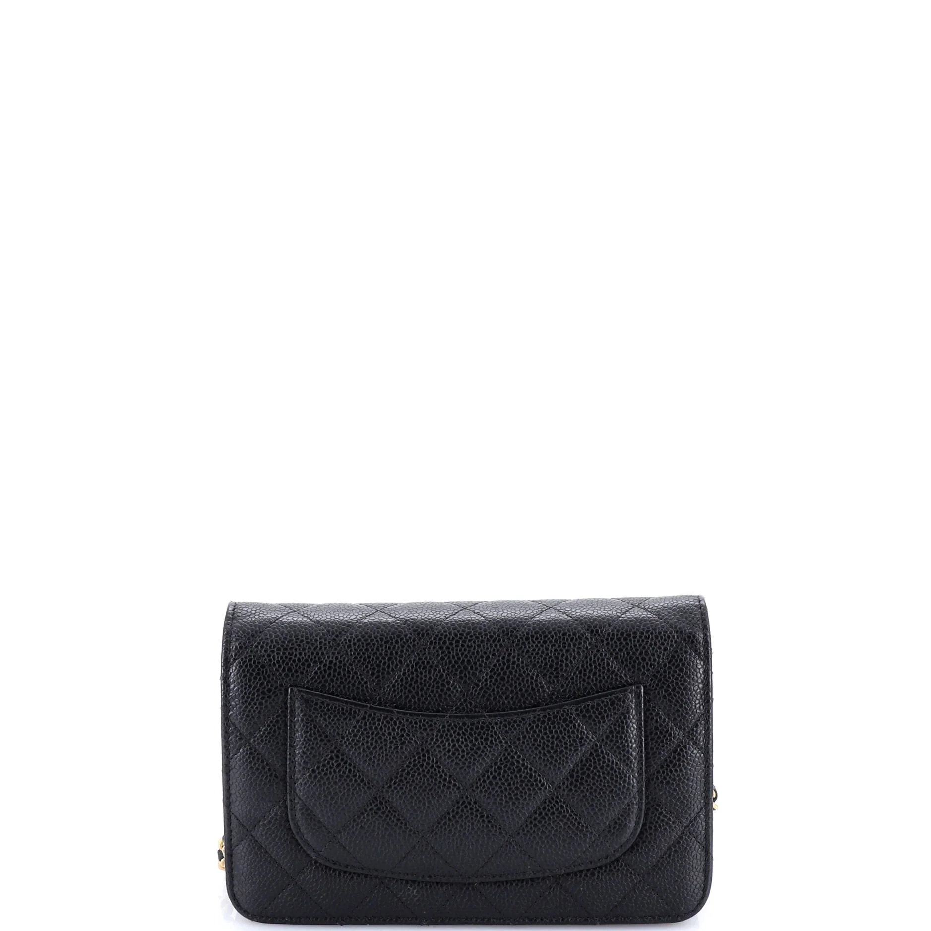 Wallet on Chain Quilted Caviar - Image 3