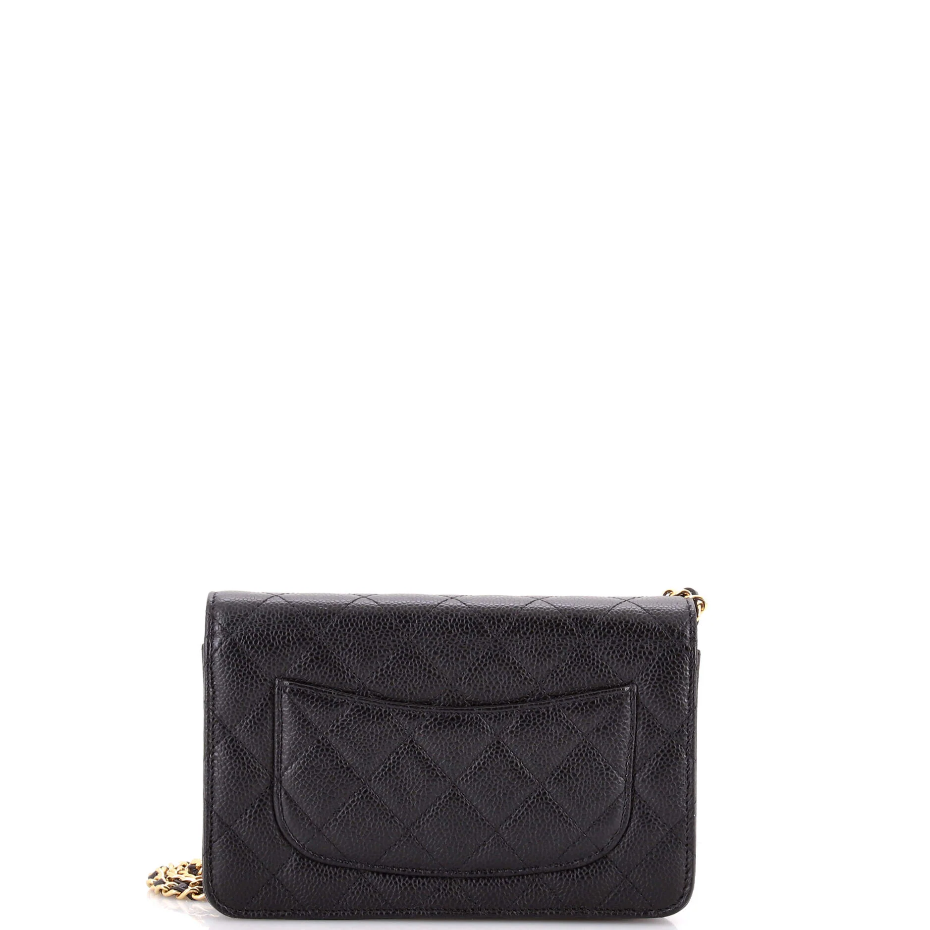 Wallet on Chain Quilted Caviar - Image 4