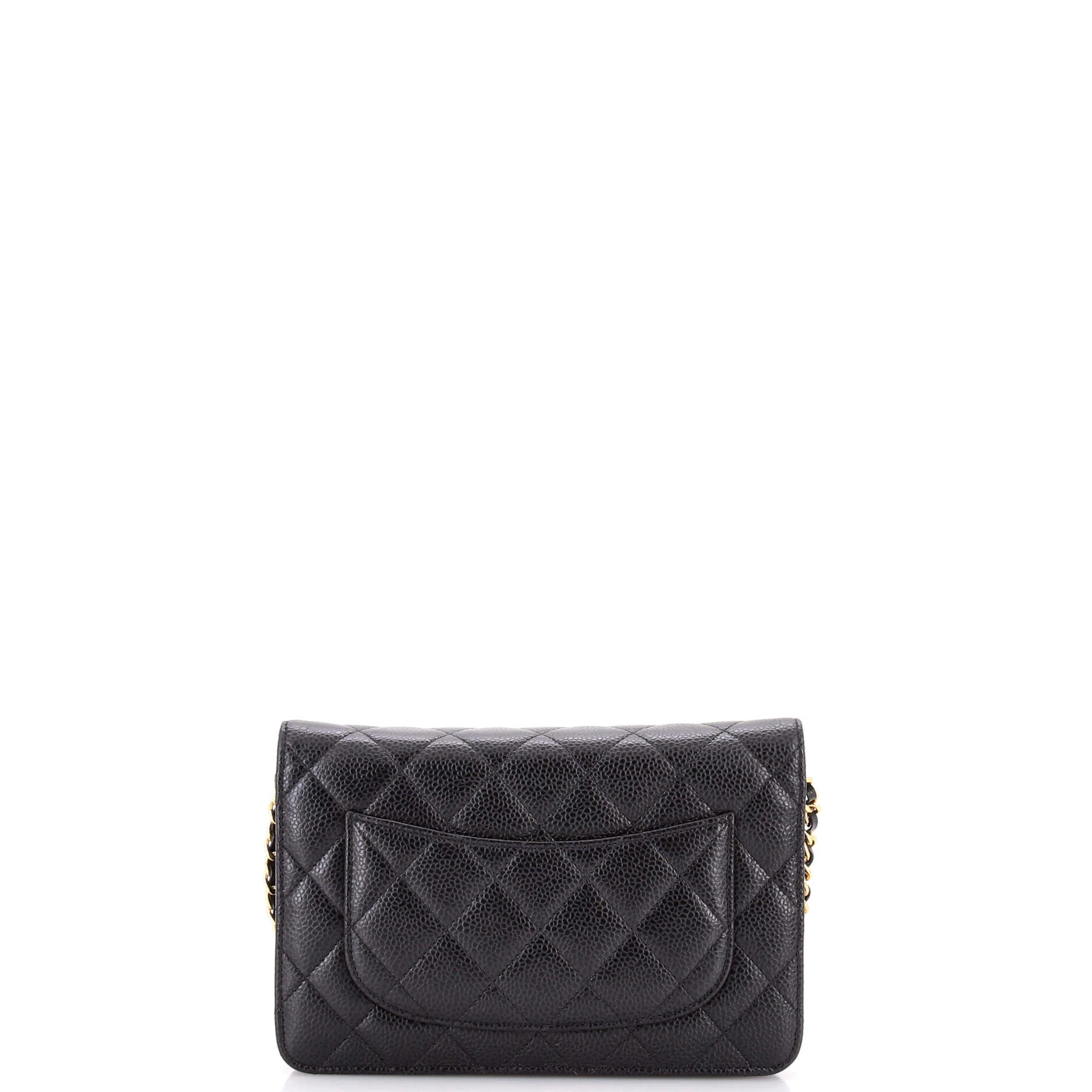 Wallet on Chain Quilted Caviar - Image 3
