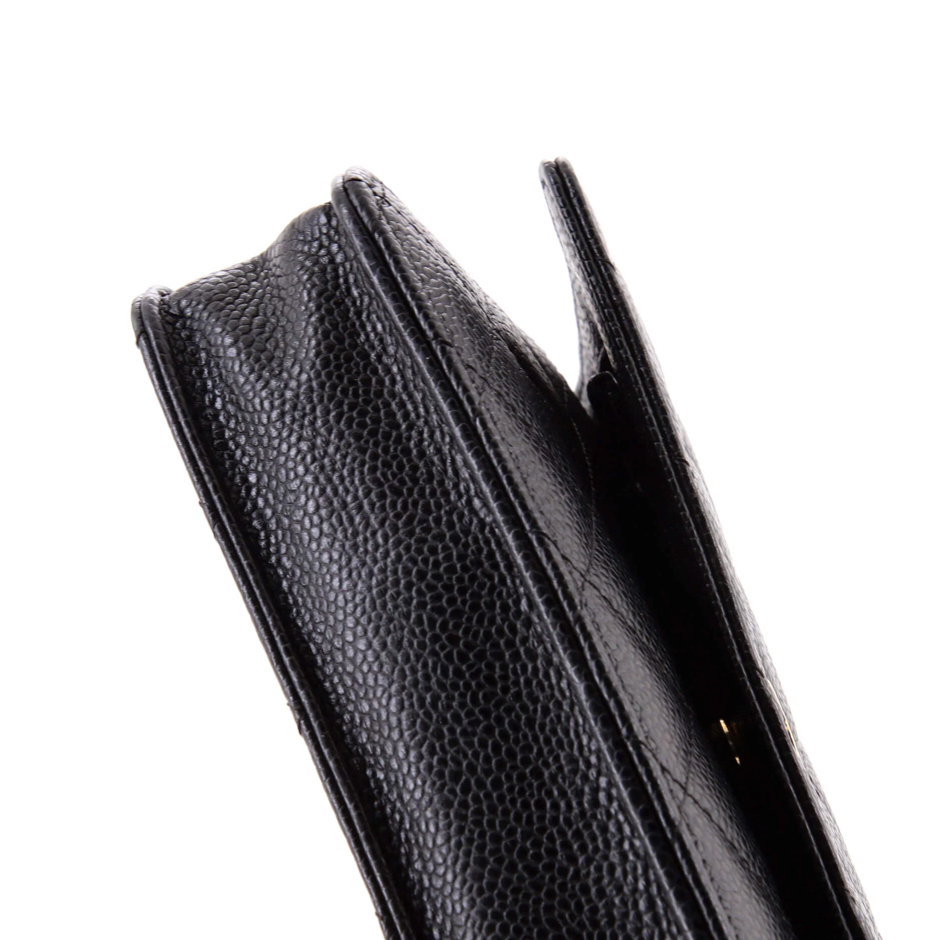 Wallet on Chain Quilted Caviar - Image 6