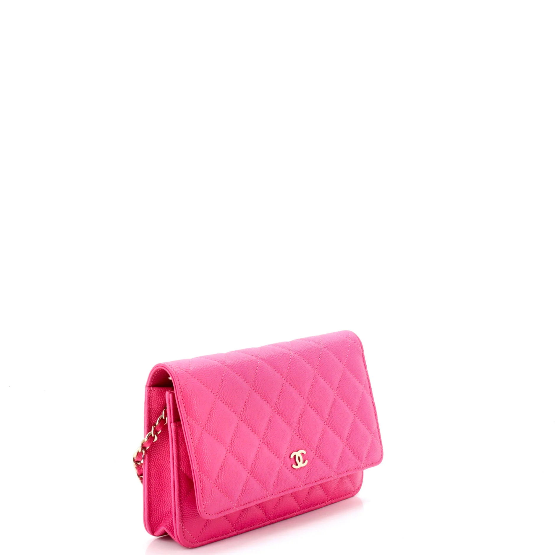Wallet on Chain Quilted Caviar - Image 2