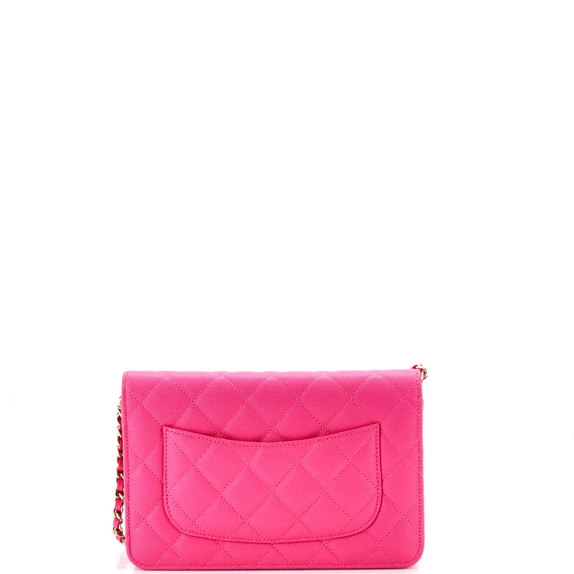 Wallet on Chain Quilted Caviar - Image 3
