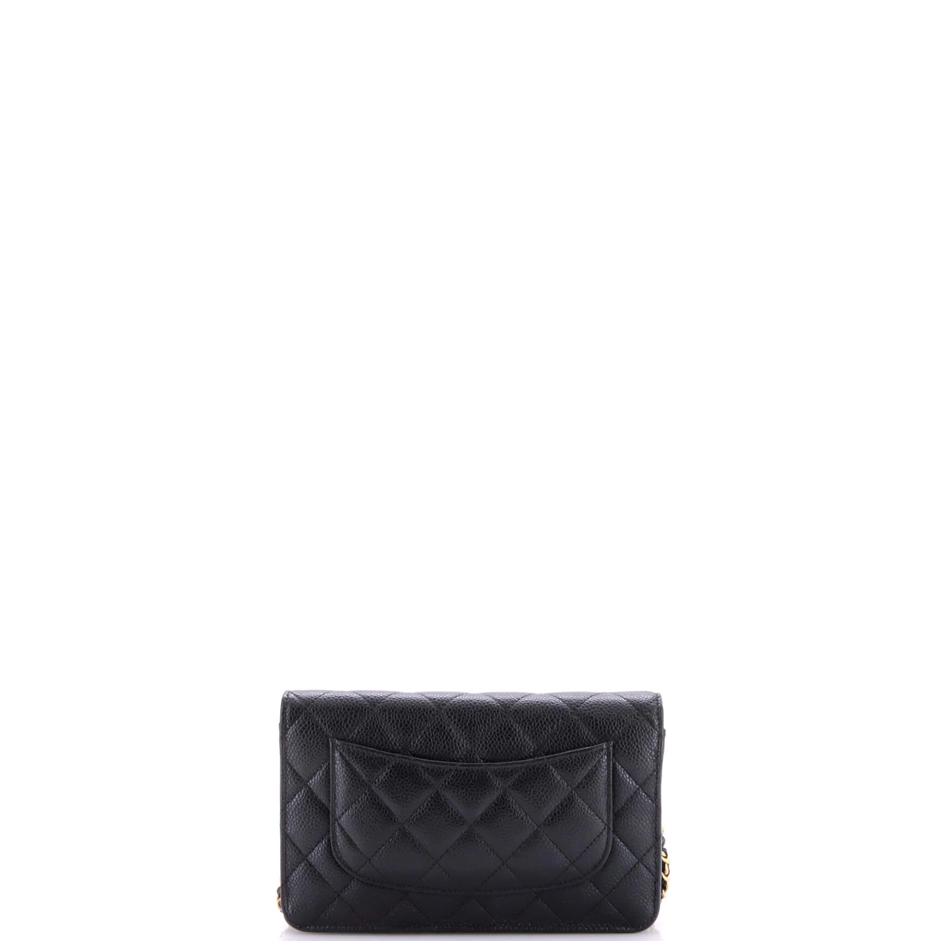 Wallet on Chain Quilted Caviar - Image 3
