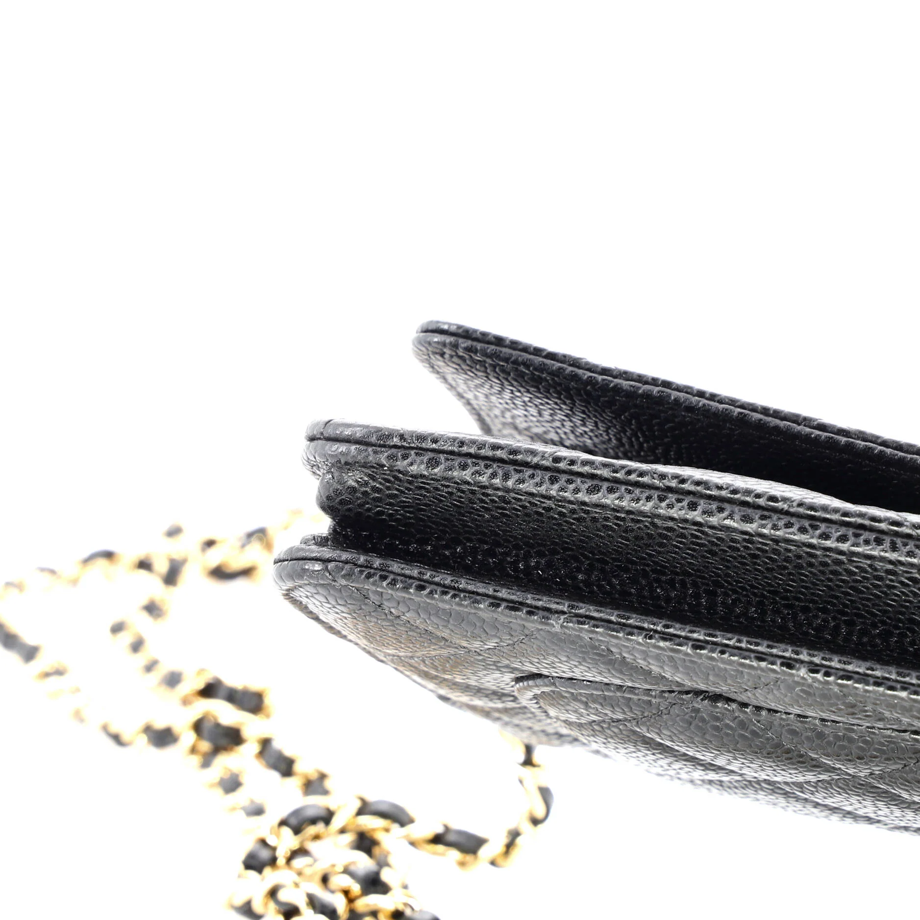Wallet on Chain Quilted Caviar - Image 8