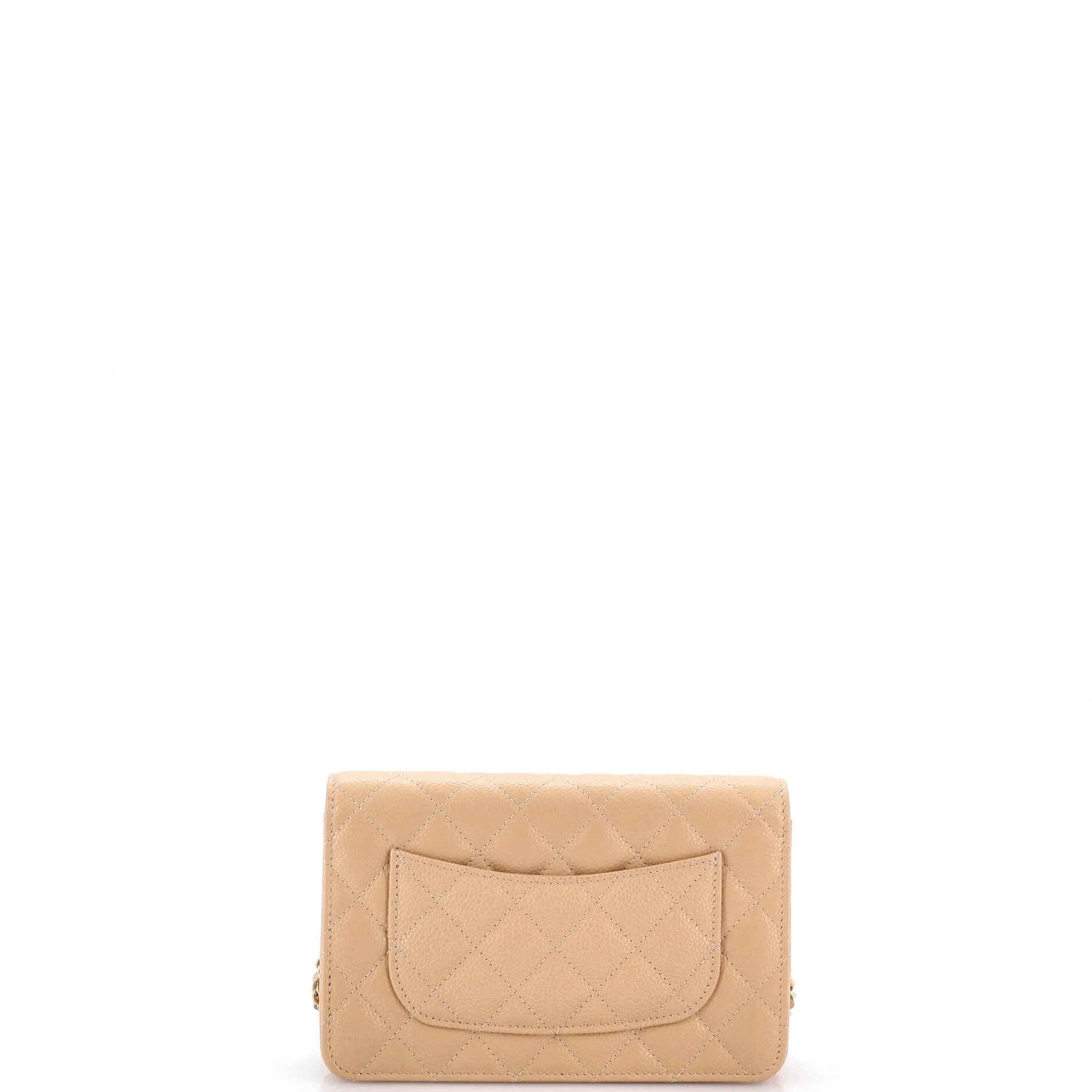 Wallet on Chain Quilted Caviar - Image 3