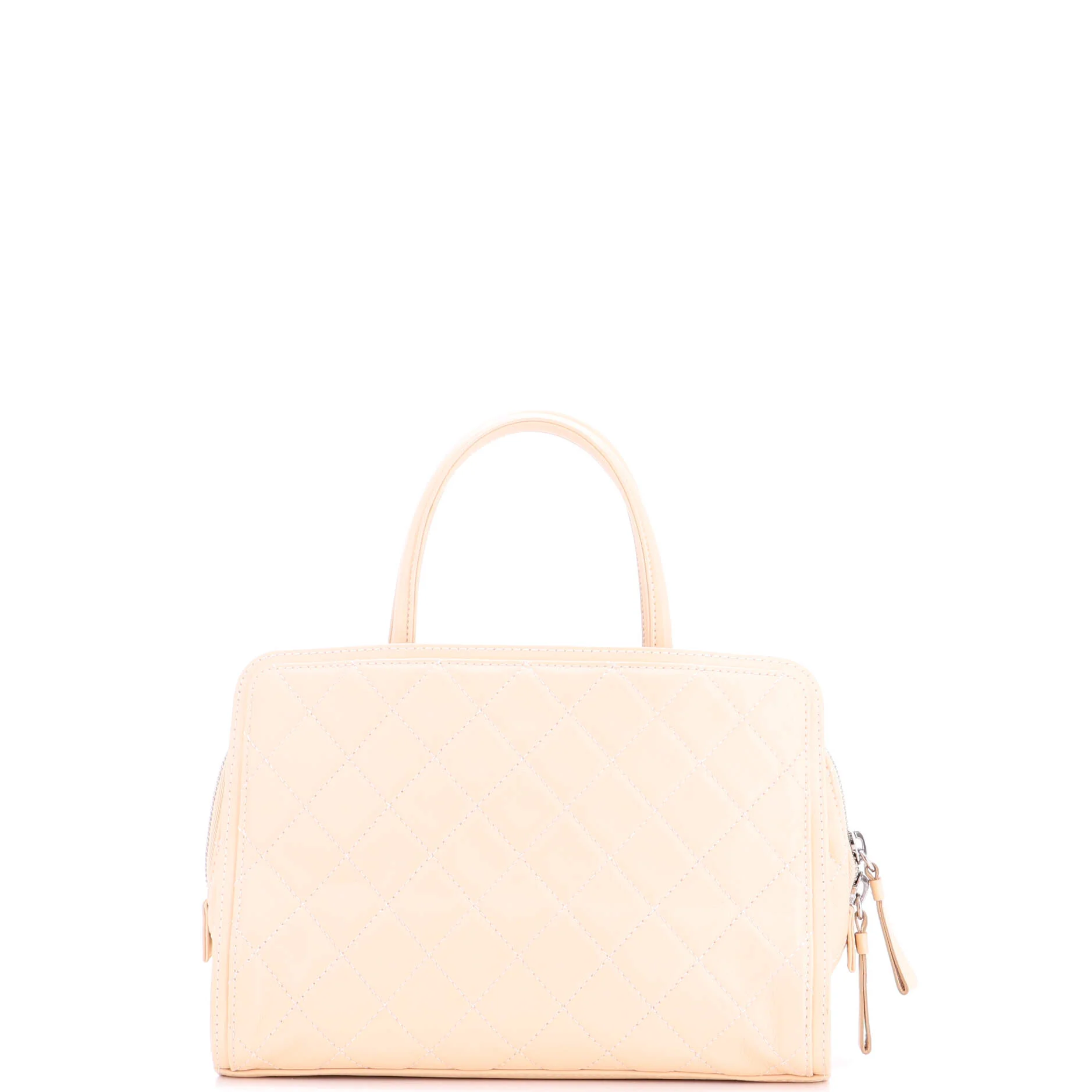 Zip Around Satchel Quilted Calfskin Medium - Image 3