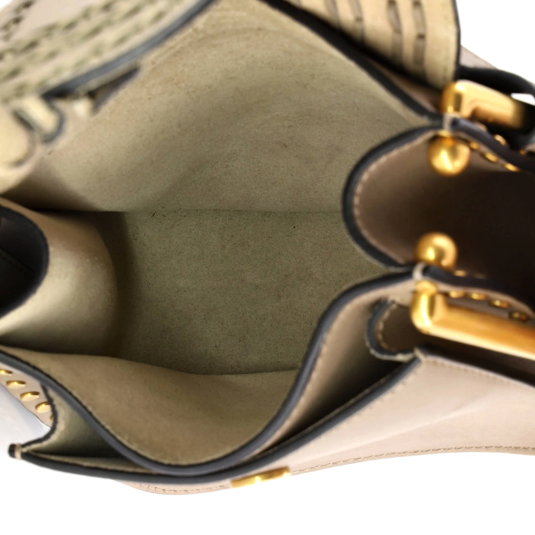 Hudson Handbag Whipstitch Leather Mini - Image 5
