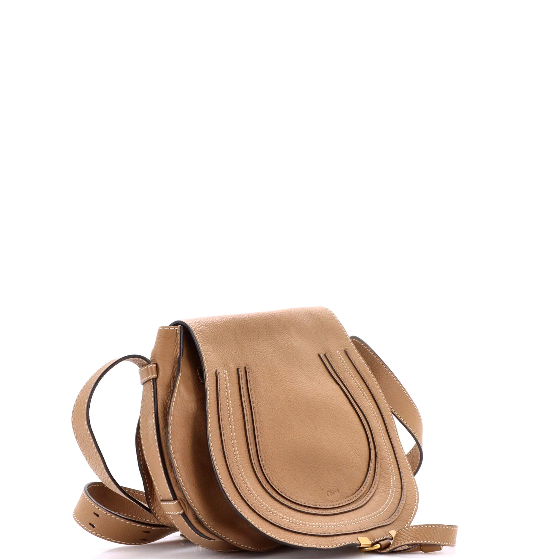 Marcie Saddle Bag Leather Medium - Image 2