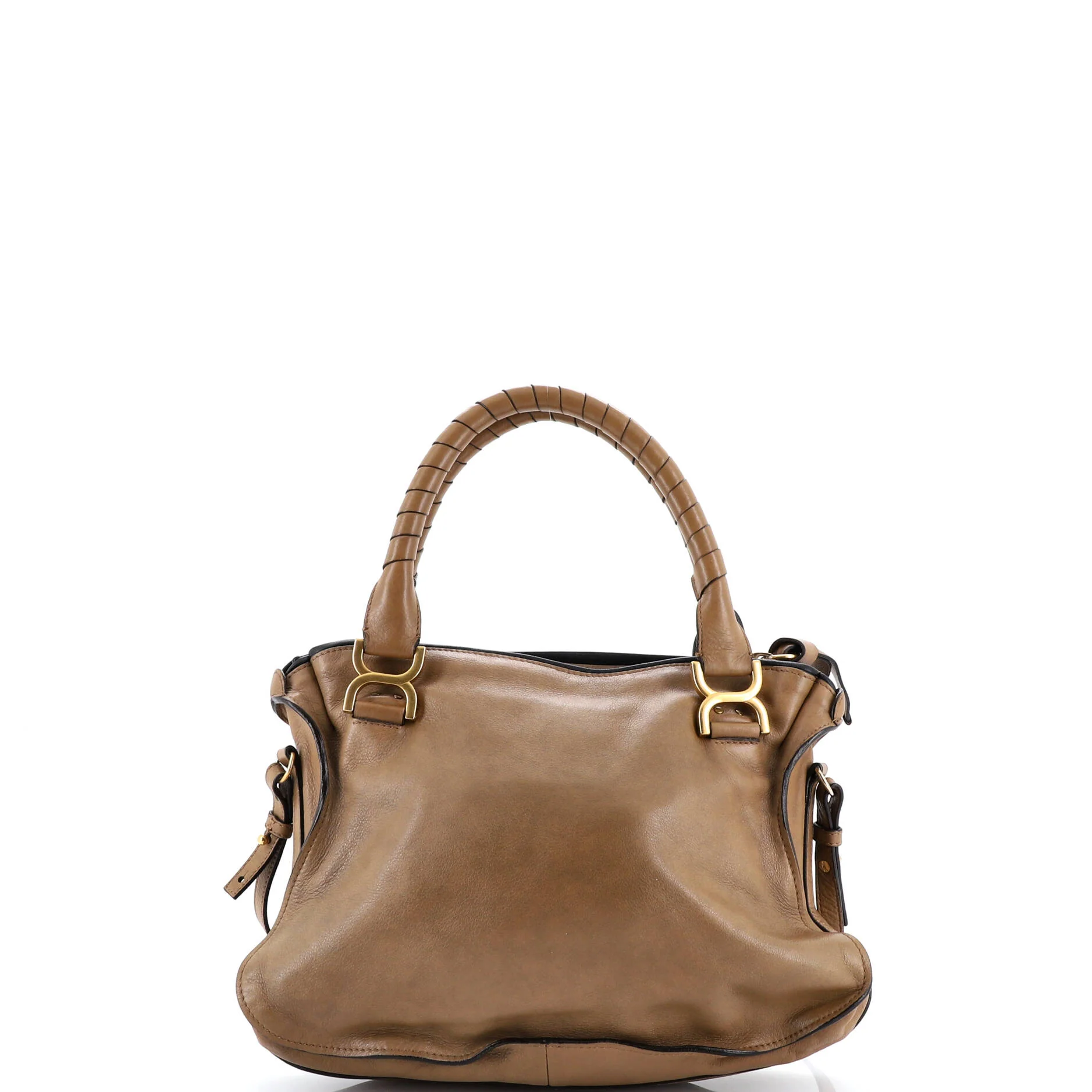 Marcie Satchel Leather Medium - Image 3