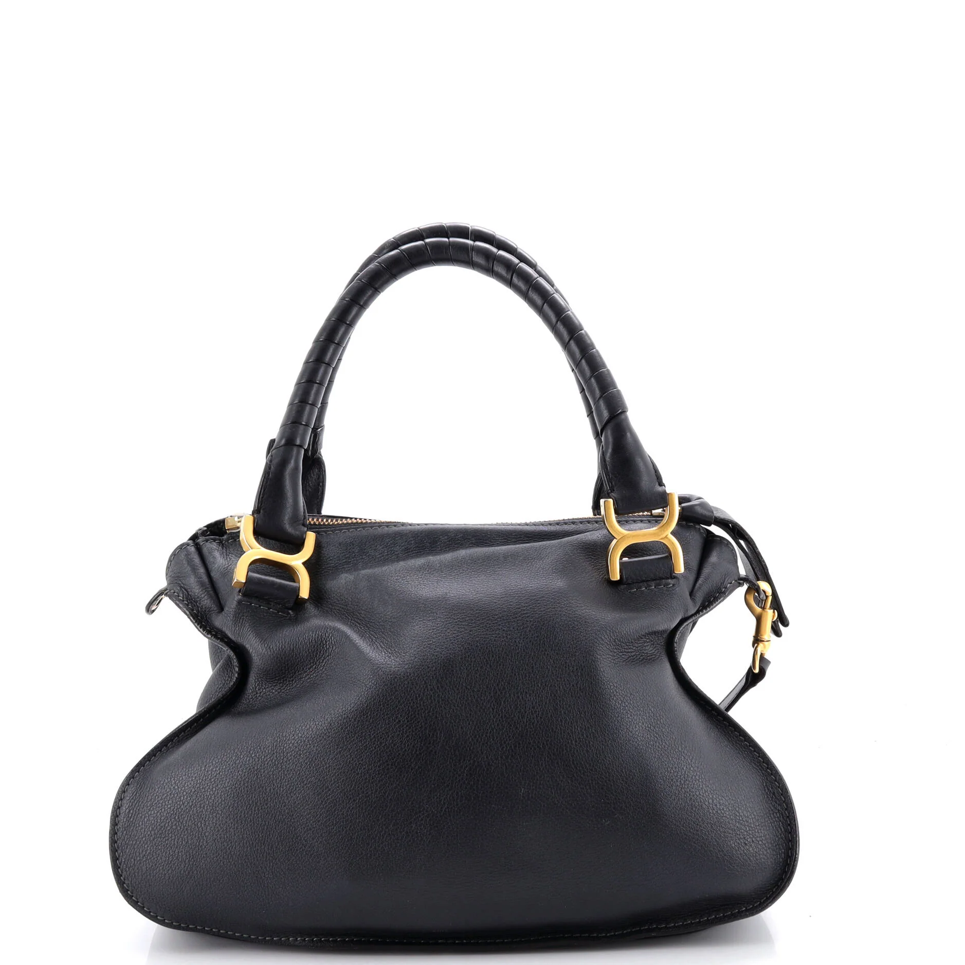 Marcie Satchel Leather Medium - Image 3