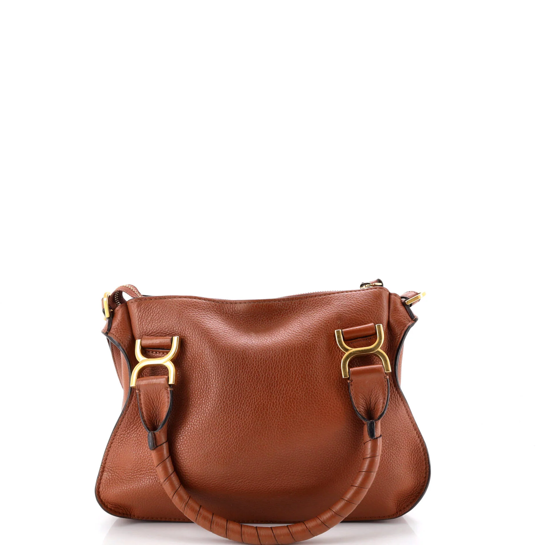 Marcie Satchel Leather Small - Image 3
