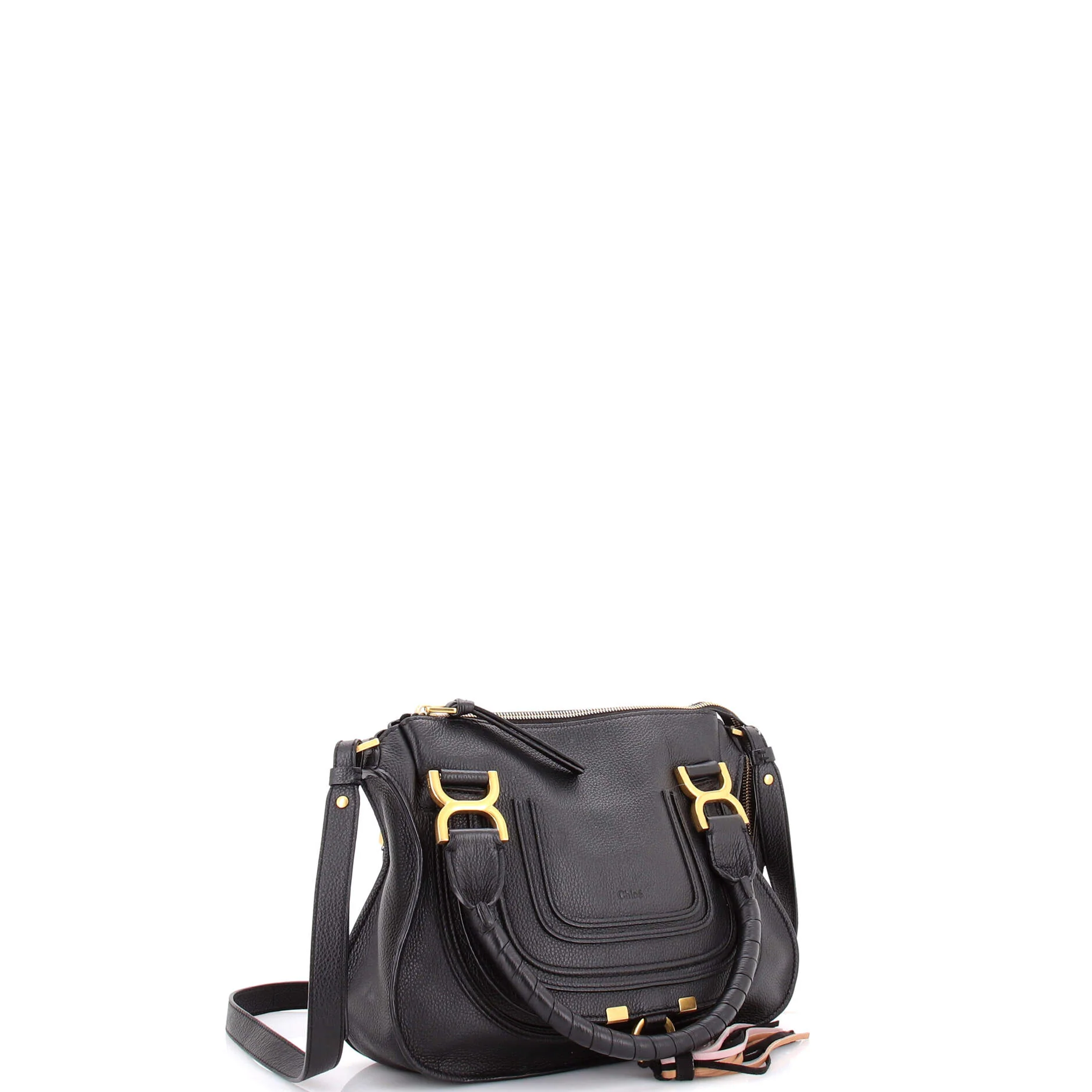 Marcie Satchel Leather Small - Image 2