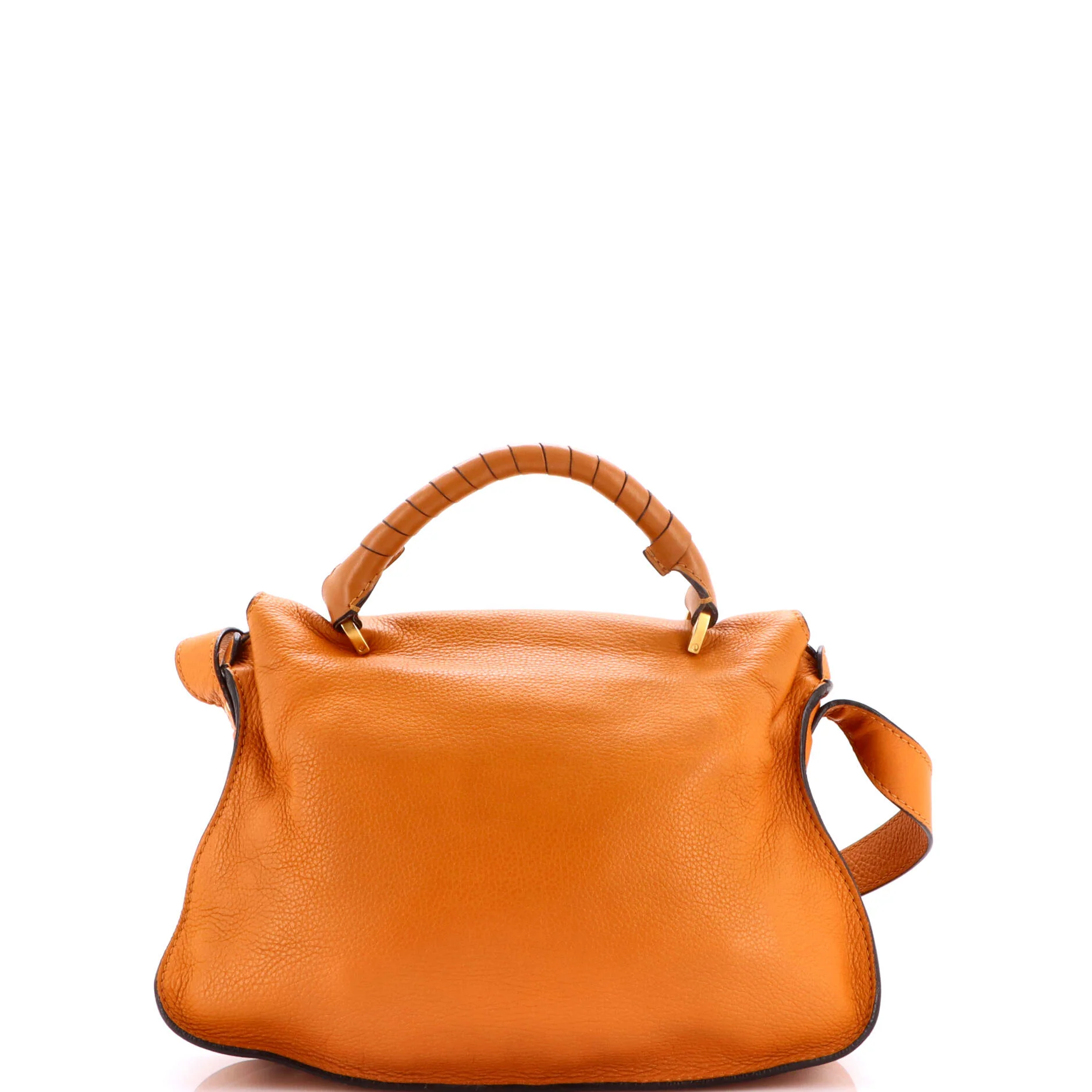 Marcie Top Handle Messenger Bag Leather Medium - Image 3