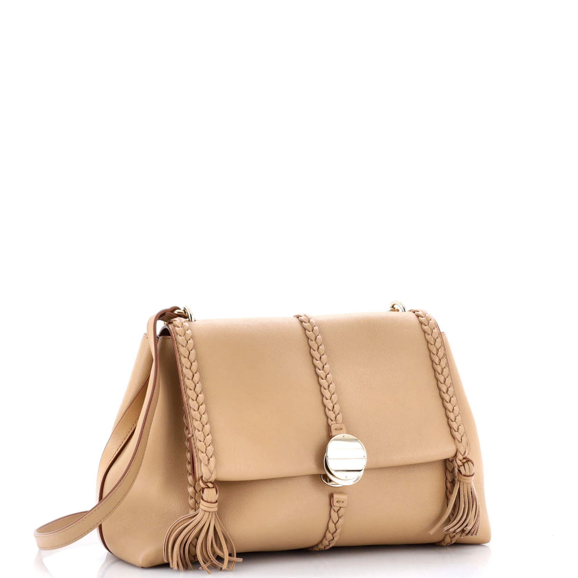 Penelope Soft Shoulder Bag Leather Medium - Image 2
