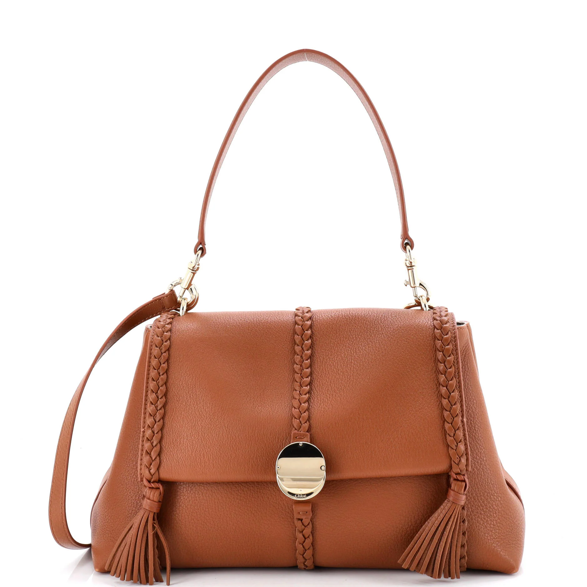 Penelope Soft Shoulder Bag Leather Medium