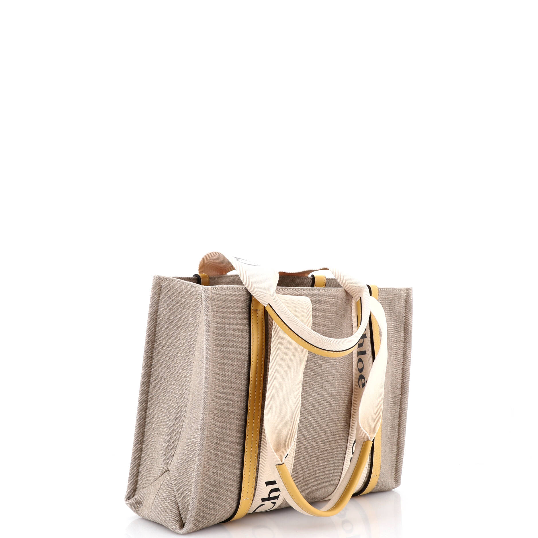 Woody Tote Canvas with Leather Medium - Image 2