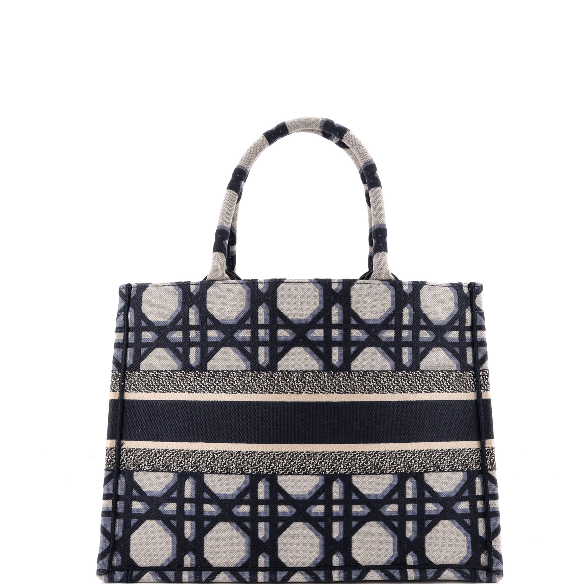 Book Tote Macrocannage Canvas Medium - Image 3