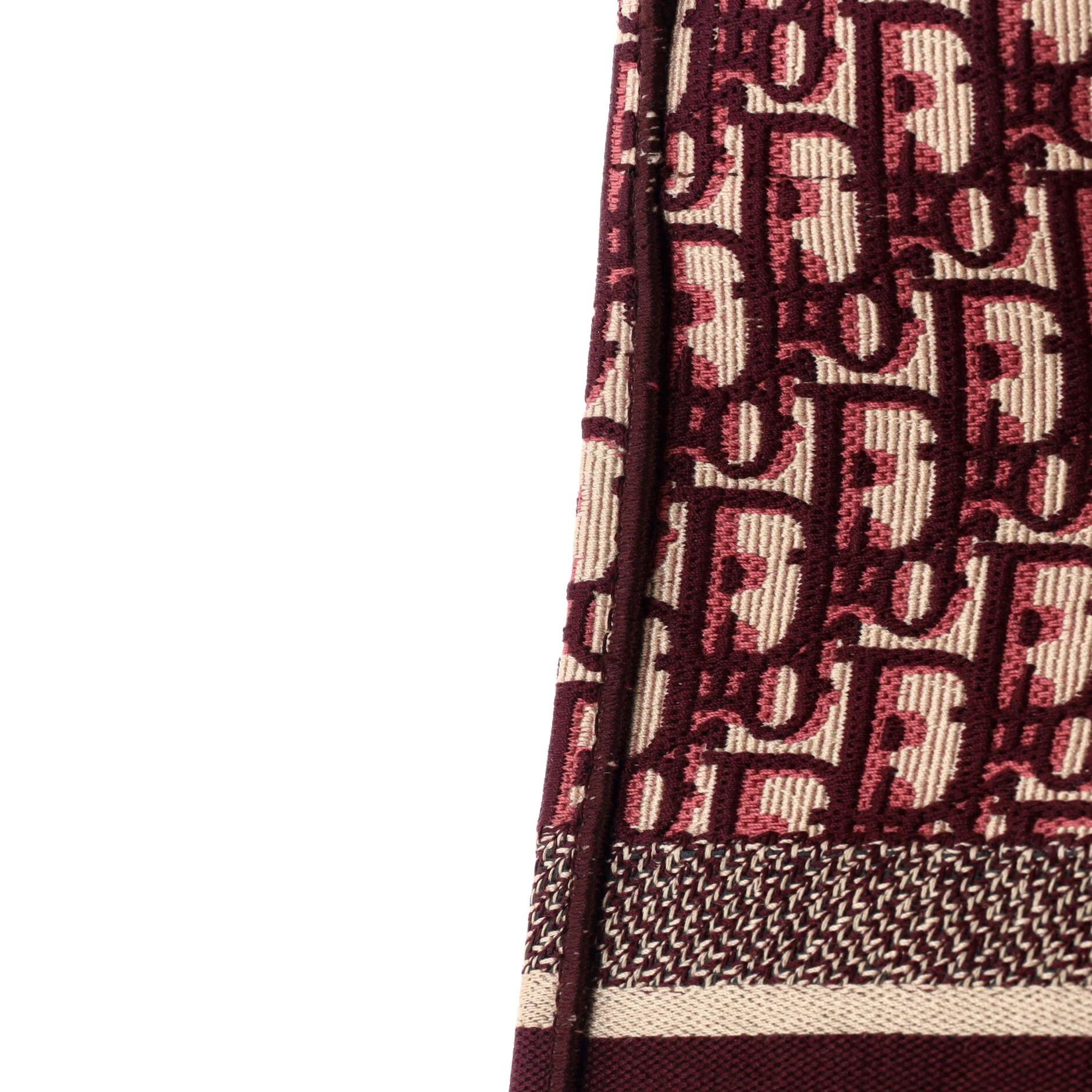 Book Tote Oblique Canvas Large - Image 7