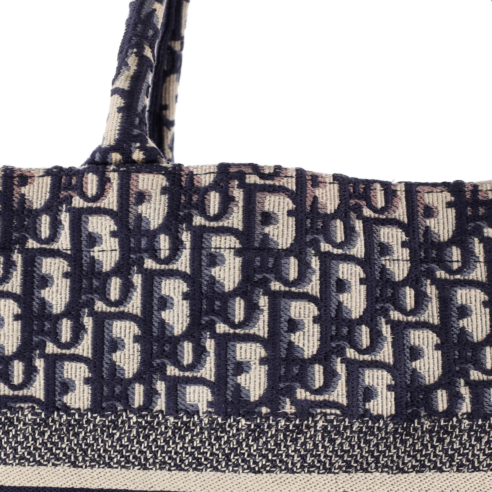 Book Tote Oblique Canvas Medium - Image 7