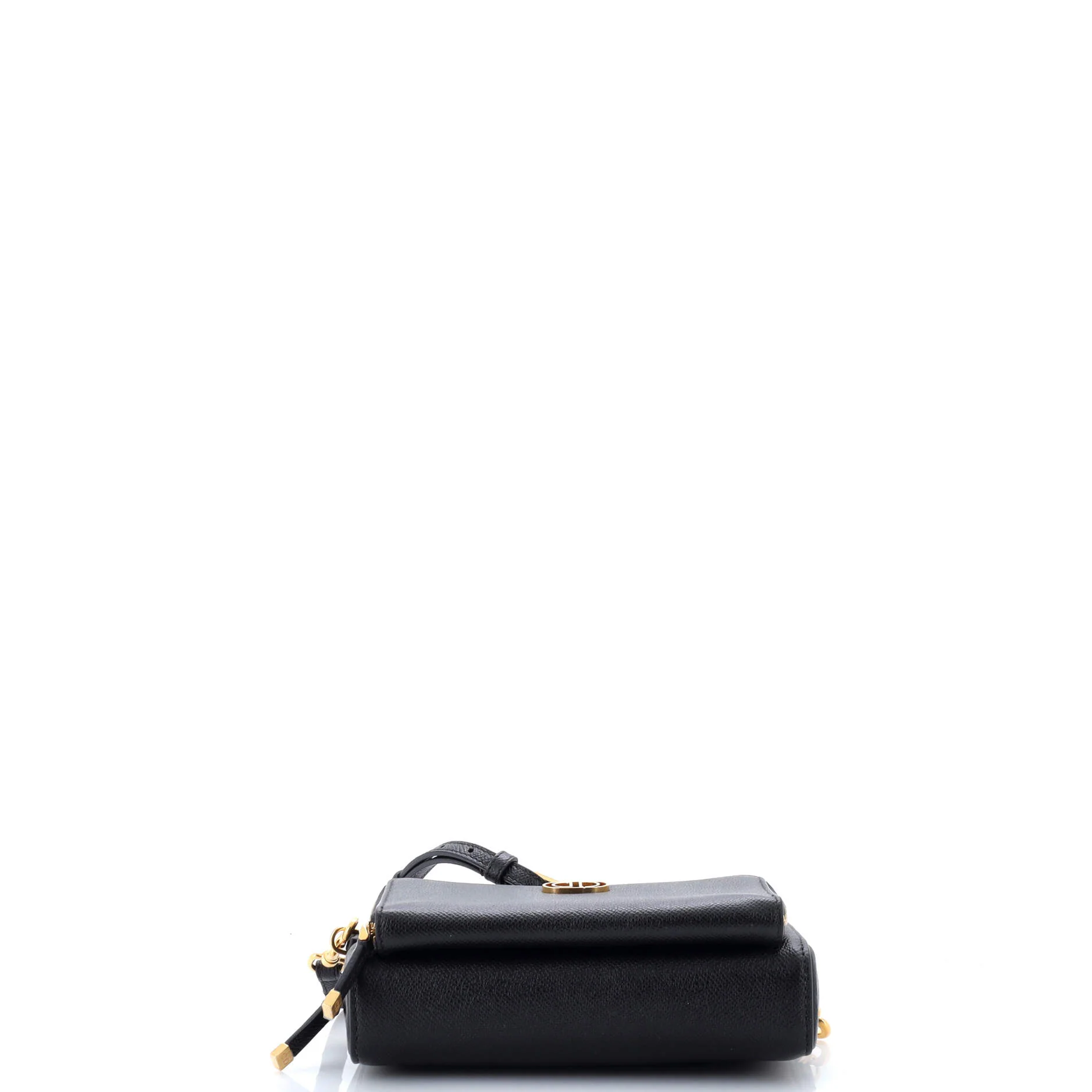 Caro Double Pouch Crossbody Bag Leather - Image 4