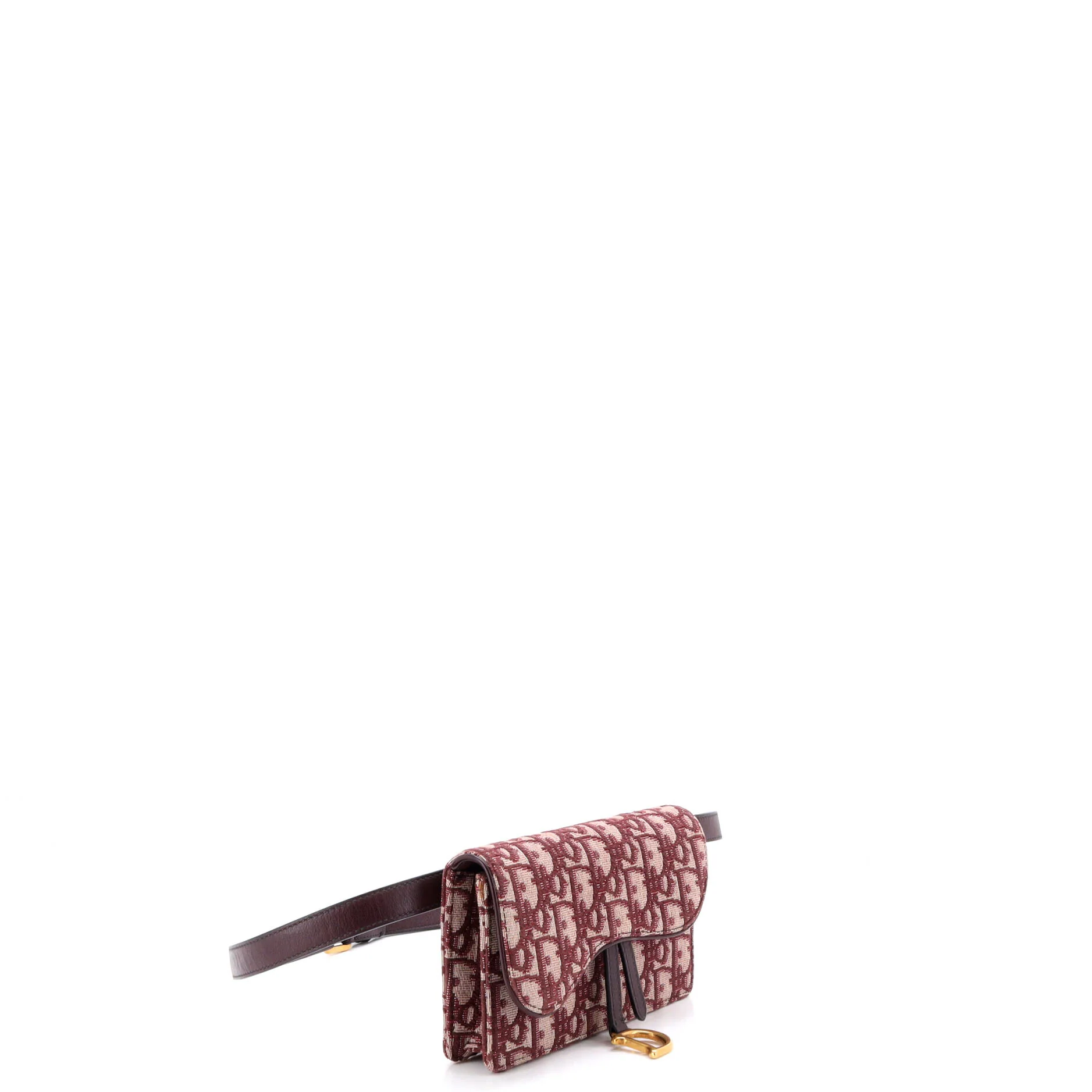 Saddle Rectangular Belt Bag Oblique Canvas - Image 2