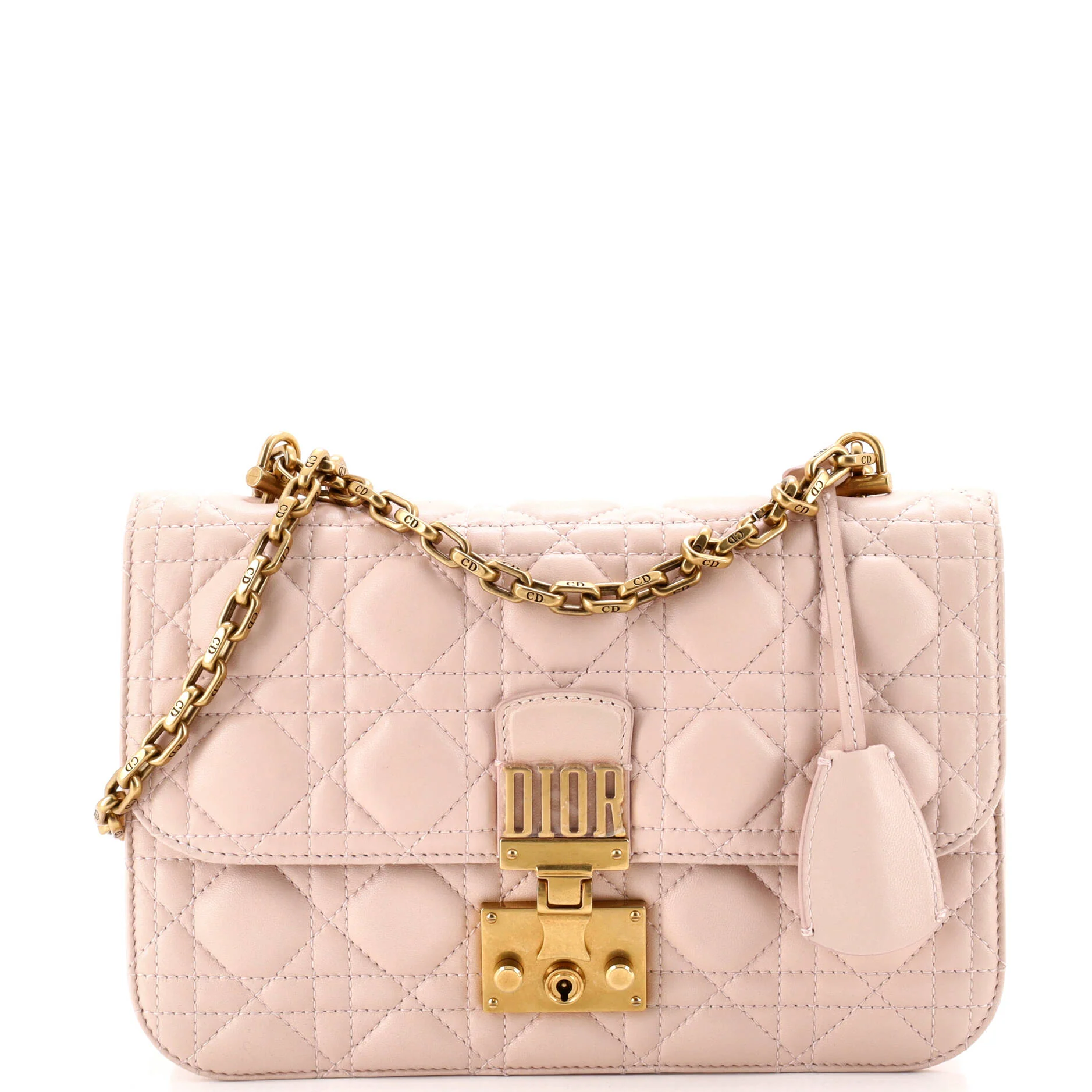 Dioraddict Flap Bag Cannage Quilt Lambskin Medium