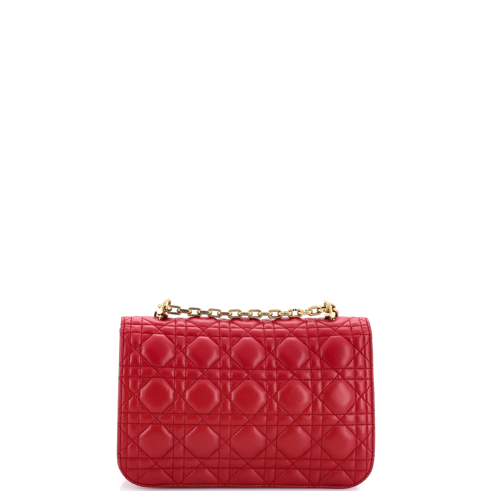 Dioraddict Flap Bag Cannage Quilt Lambskin Medium - Image 3