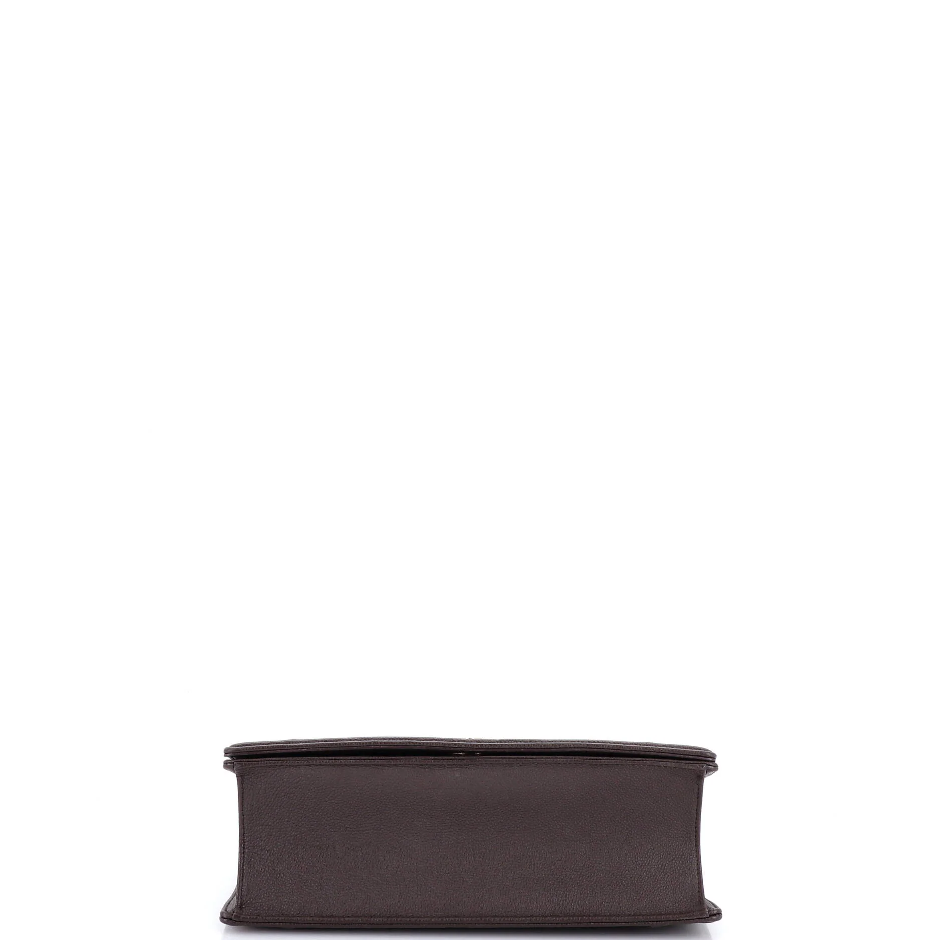 Diorama Flap Bag Grained Calfskin Large - Image 4