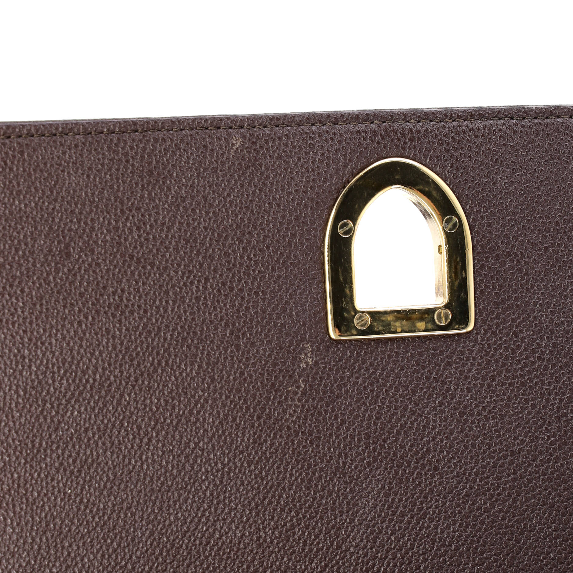 Diorama Flap Bag Grained Calfskin Large - Image 6