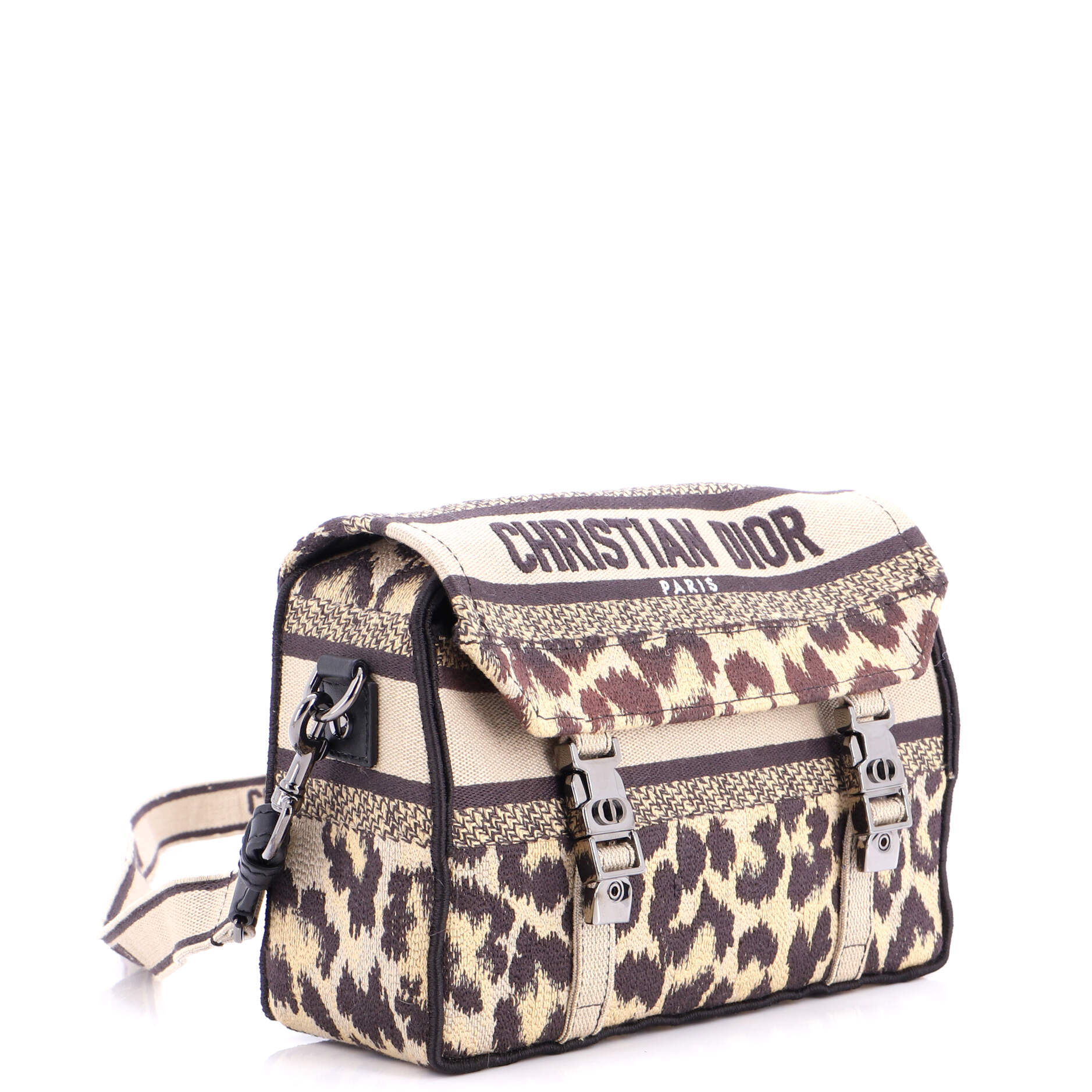 Diorcamp Messenger Bag Embroidered Canvas Small - Image 2
