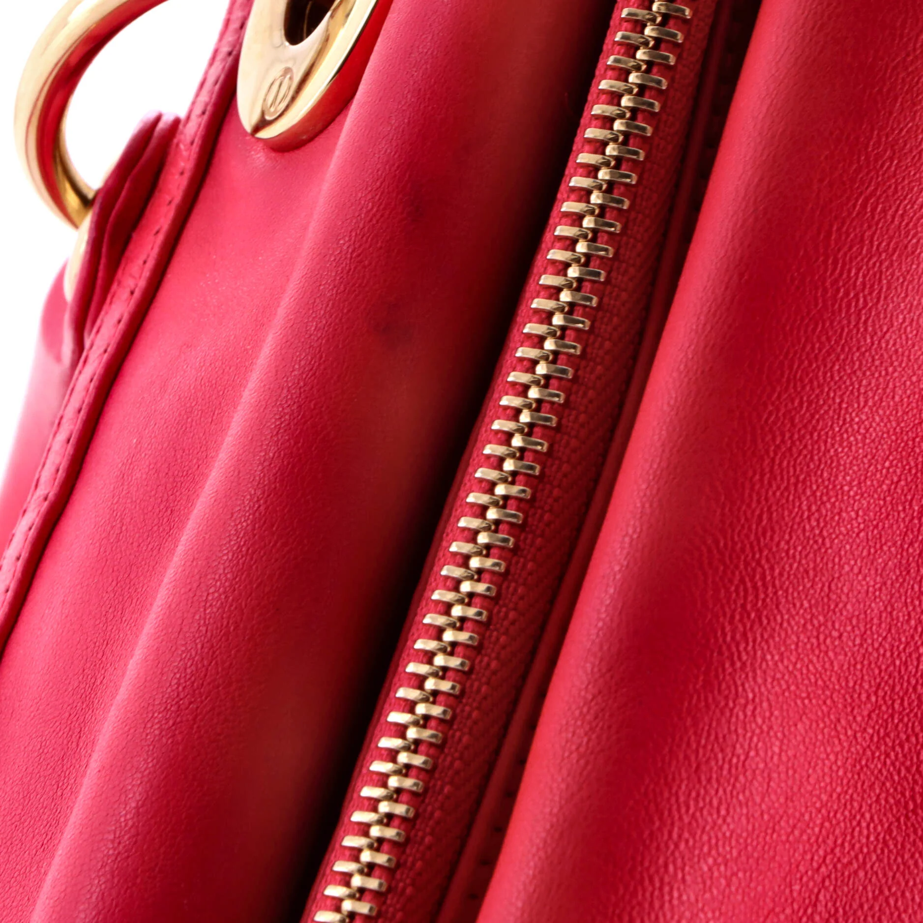 Granville Satchel Cannage Quilt Leather Medium - Image 6