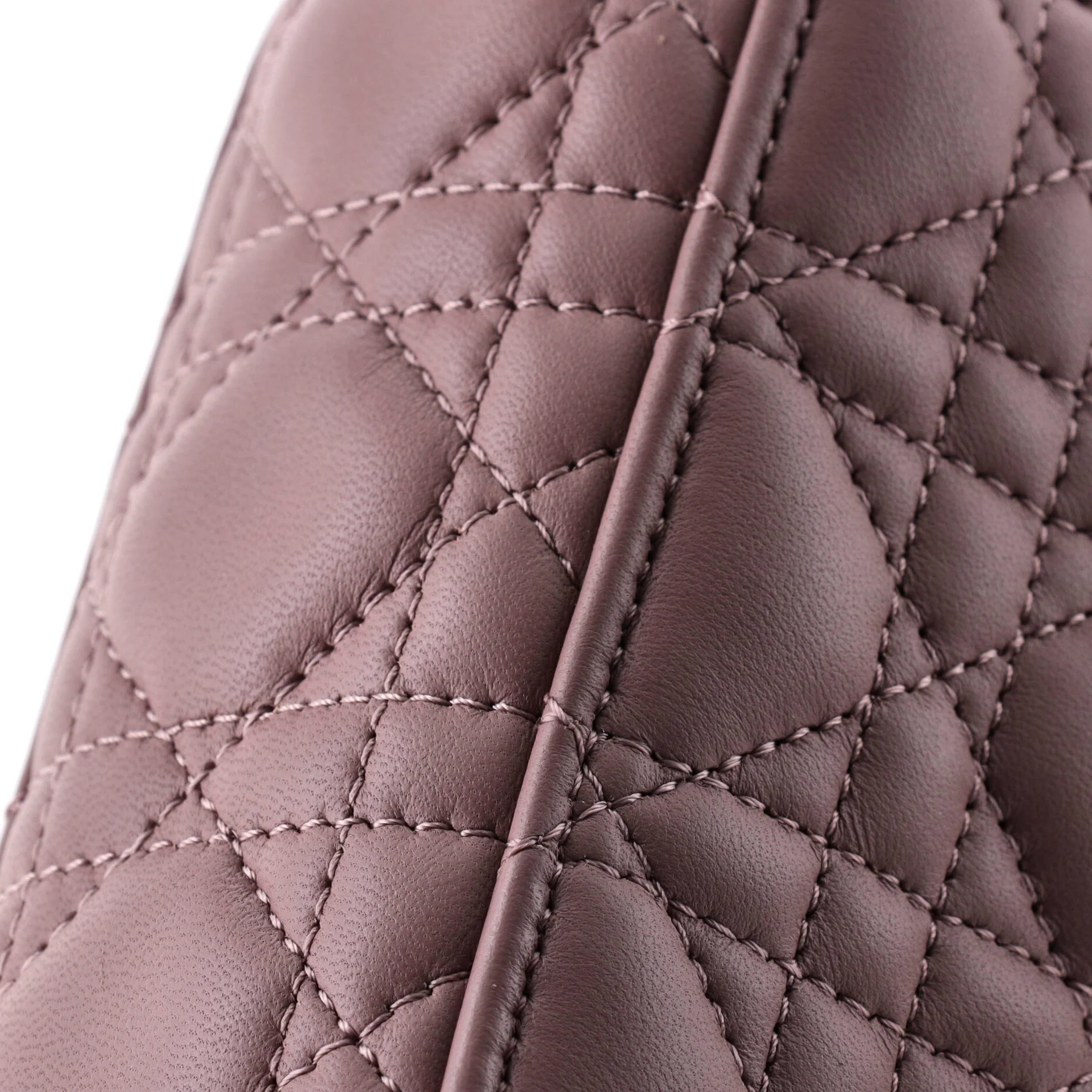 Lady D-Joy Bag Cannage Quilt Lambskin Medium - Image 6