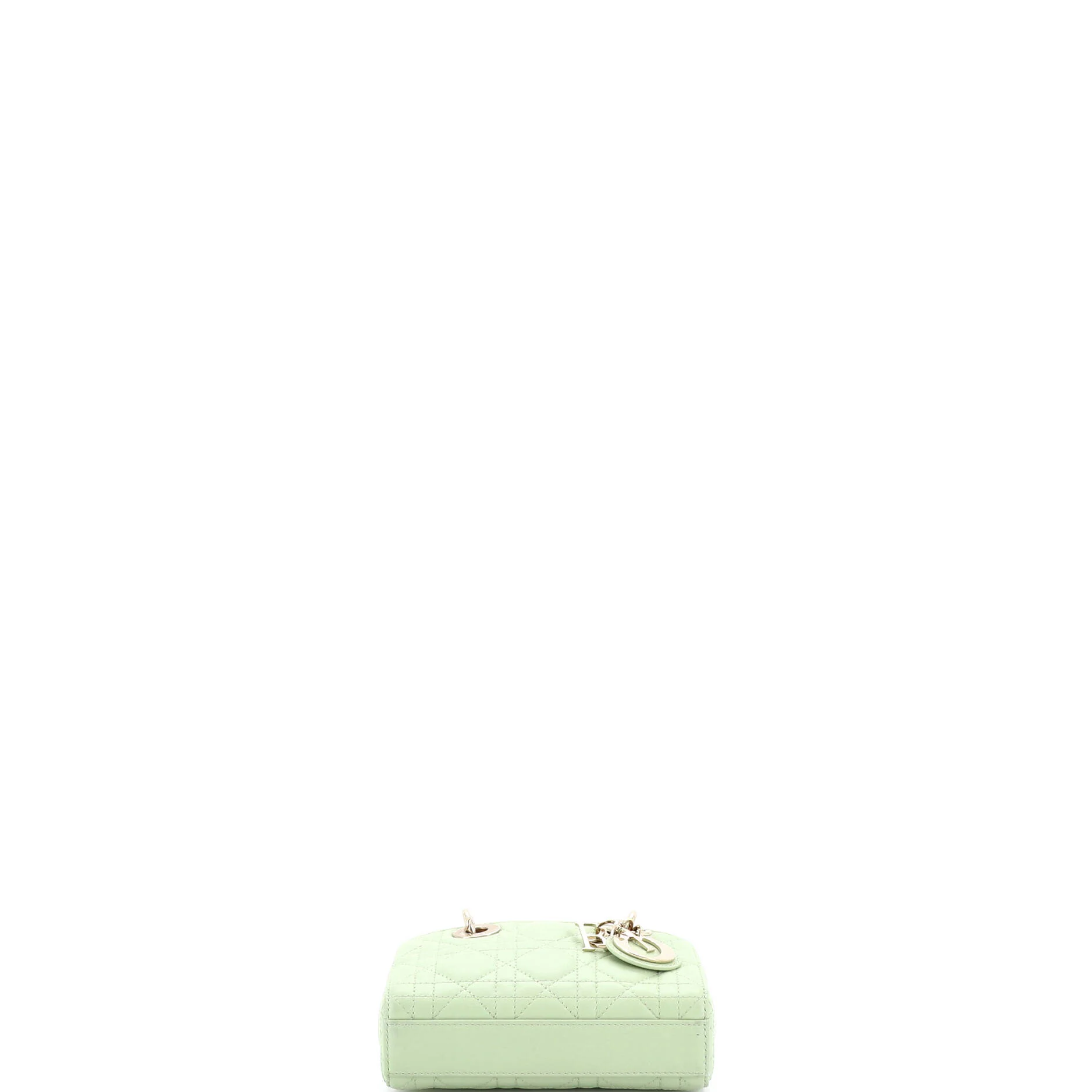 Lady D-Joy Bag Cannage Quilt Lambskin Micro - Image 4