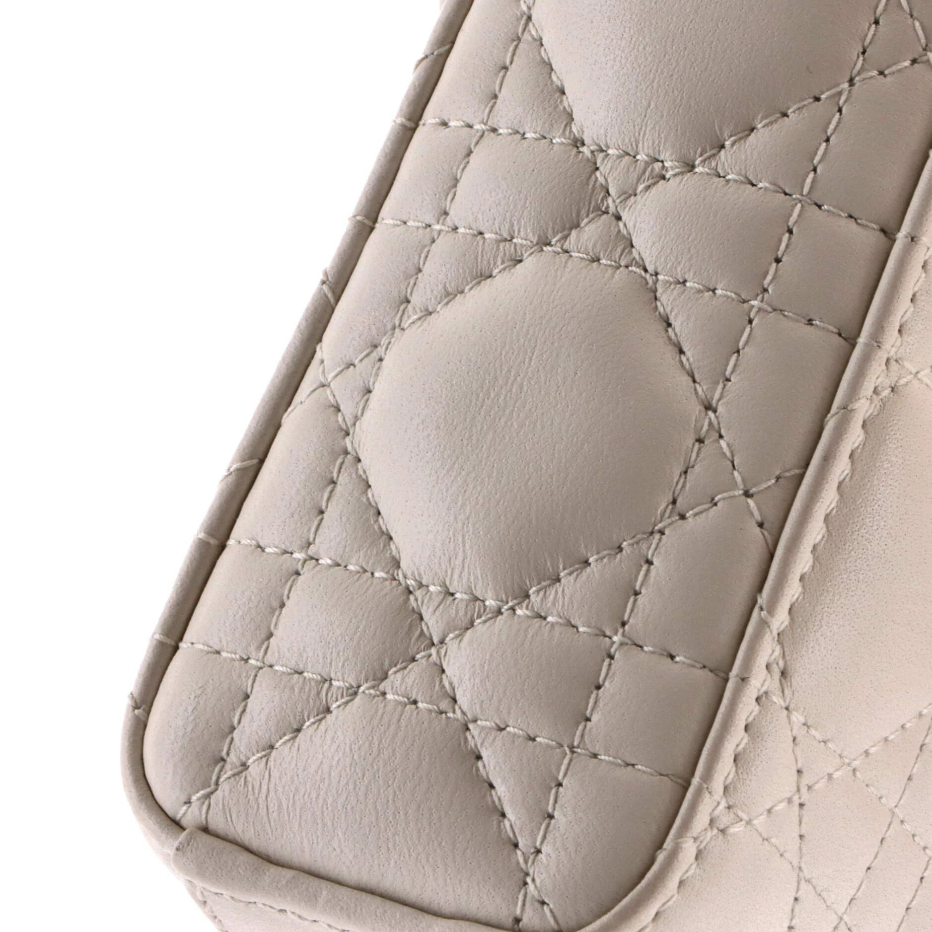 Lady D-Joy Bag Cannage Quilt Lambskin Micro - Image 6