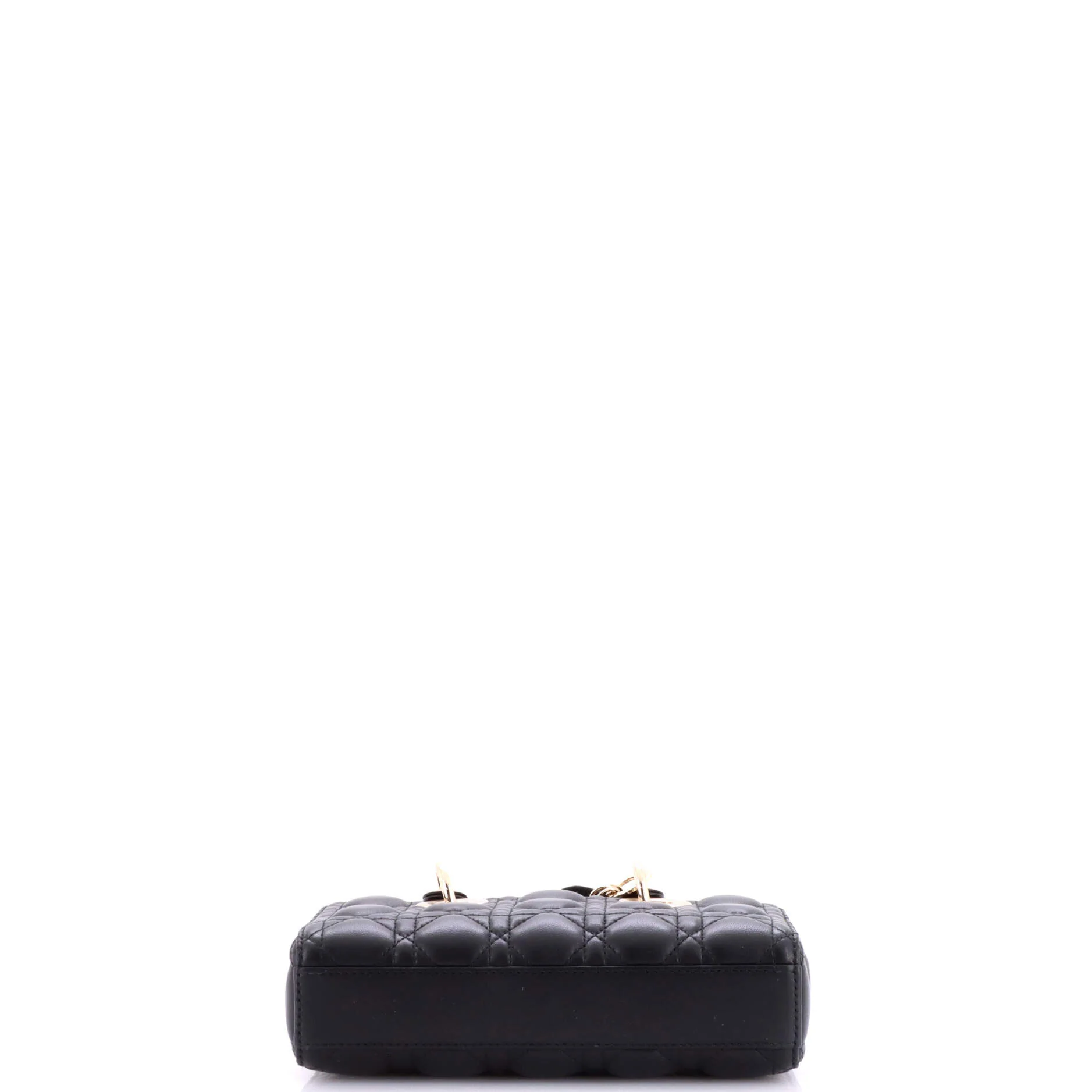 Lady D-Joy Bag Cannage Quilt Lambskin Small - Image 4
