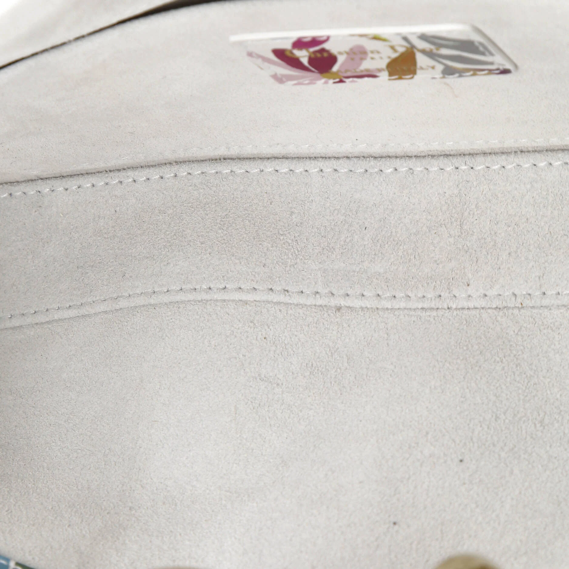 Lady D-Joy Bag Printed Leather Medium - Image 5