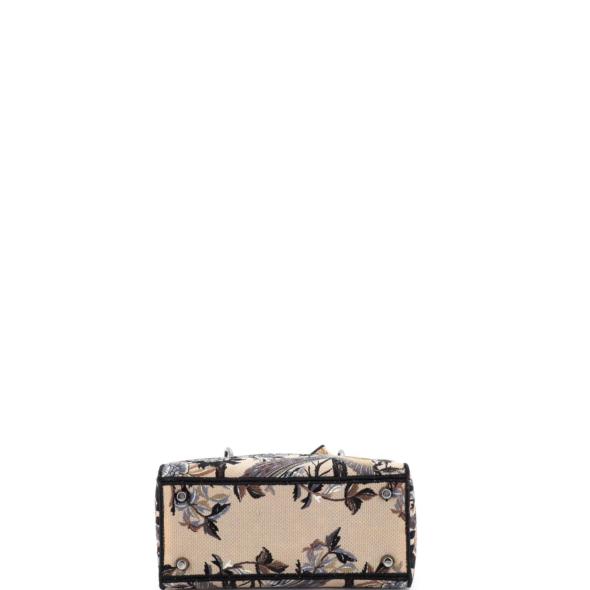 Lady D-Lite Bag Embroidered Canvas Medium - Image 4