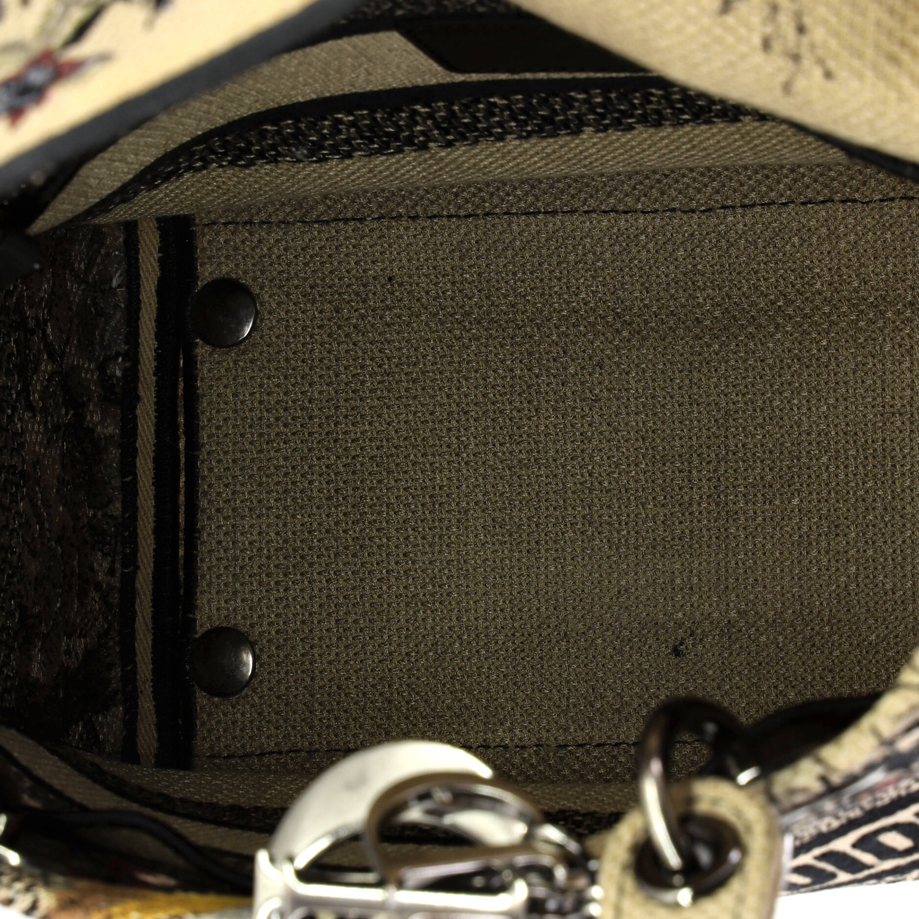 Lady D-Lite Bag Embroidered Canvas Medium - Image 5