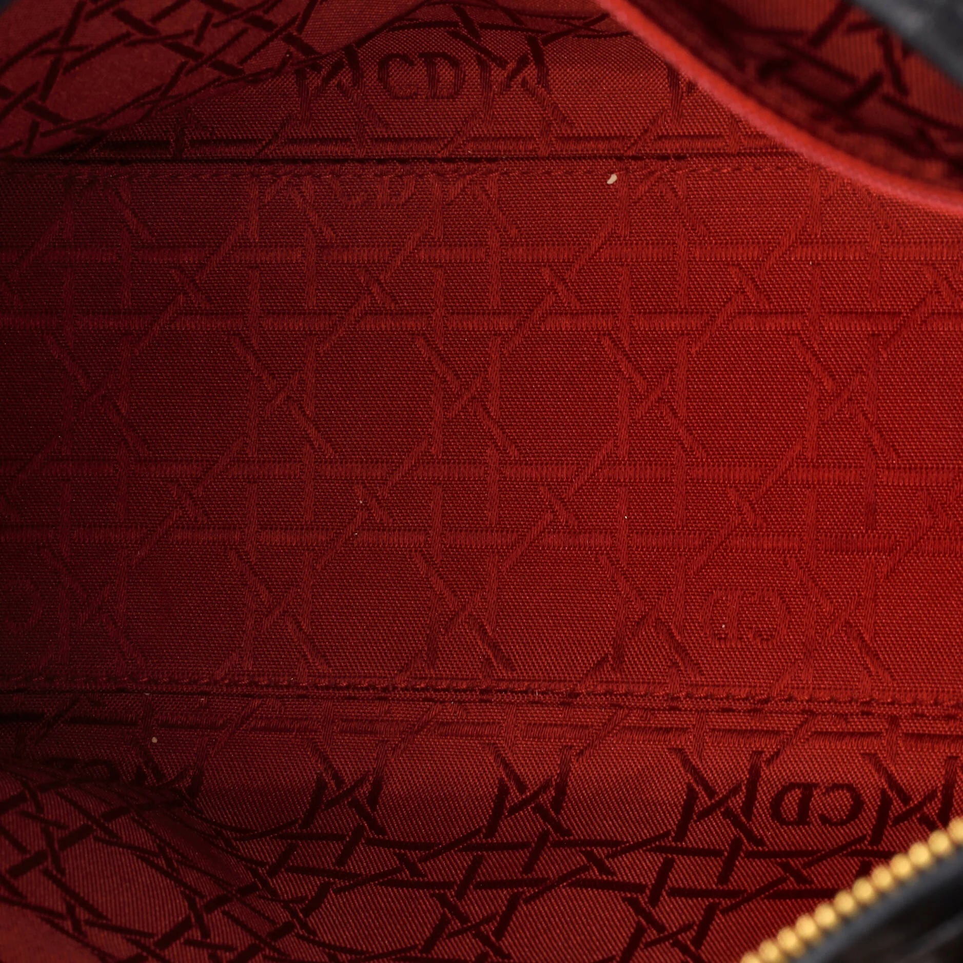 Lady Dior Bag Cannage Quilt Lambskin Large - Image 5