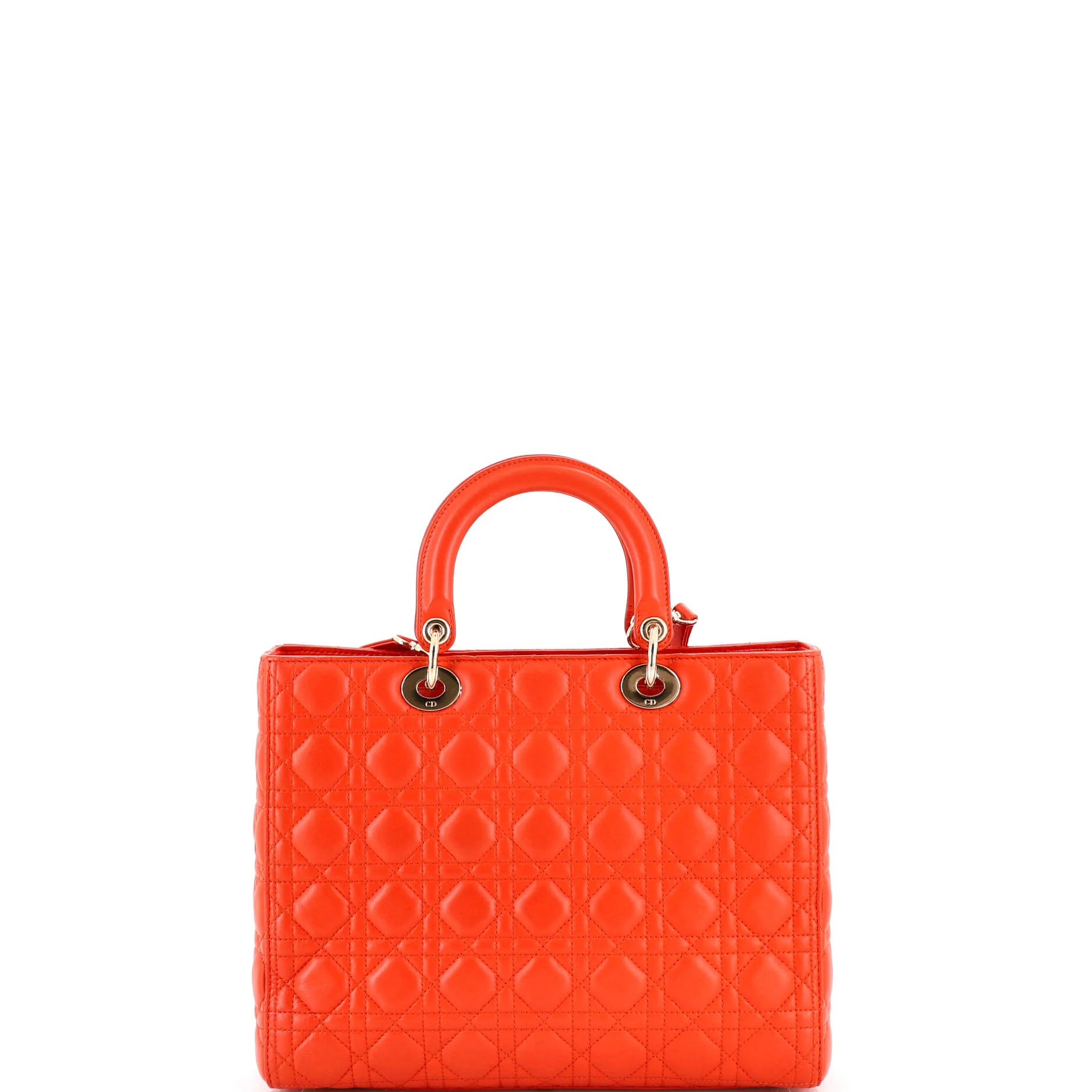 Lady Dior Bag Cannage Quilt Lambskin Large - Image 3