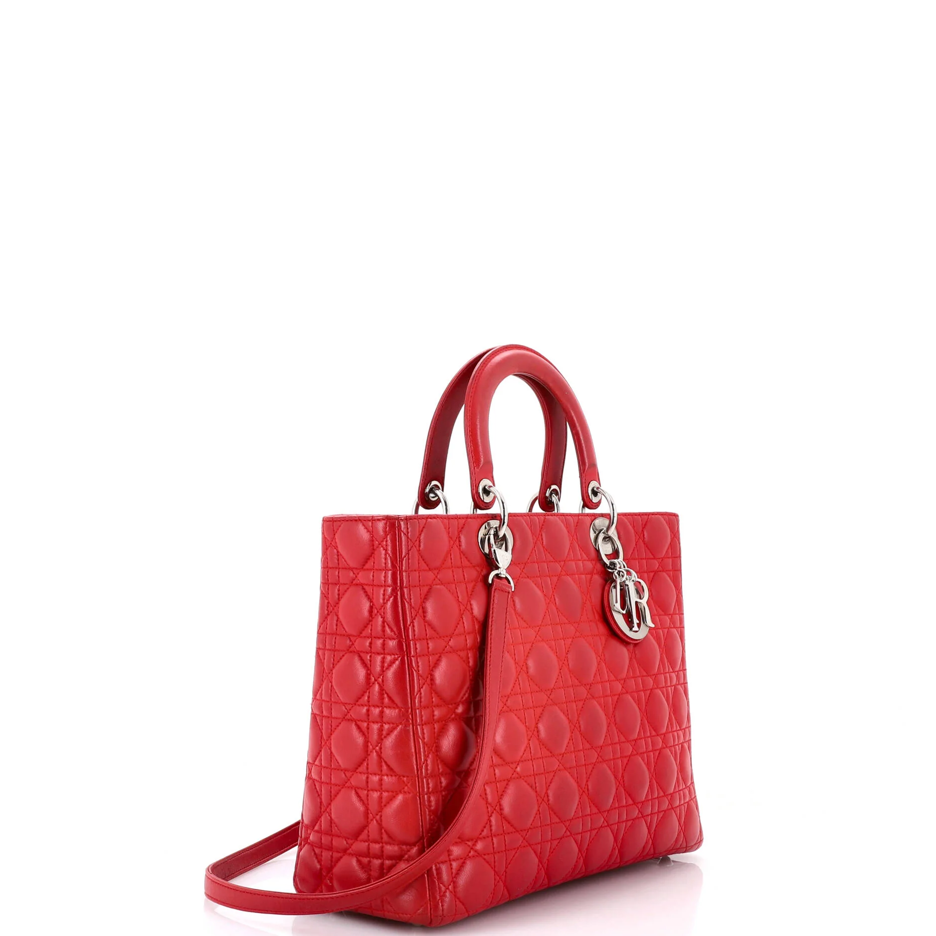 Lady Dior Bag Cannage Quilt Lambskin Large - Image 2