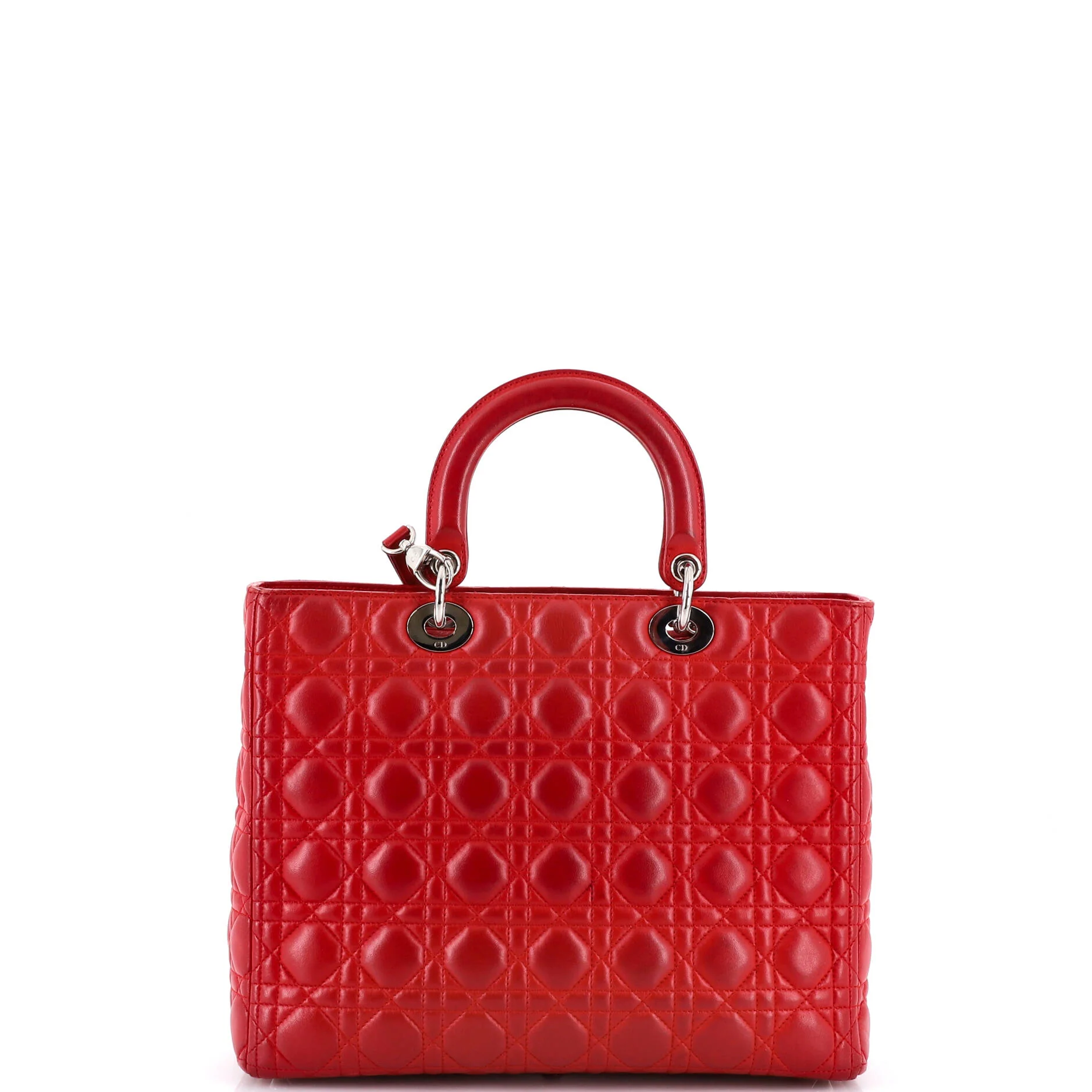 Lady Dior Bag Cannage Quilt Lambskin Large - Image 3