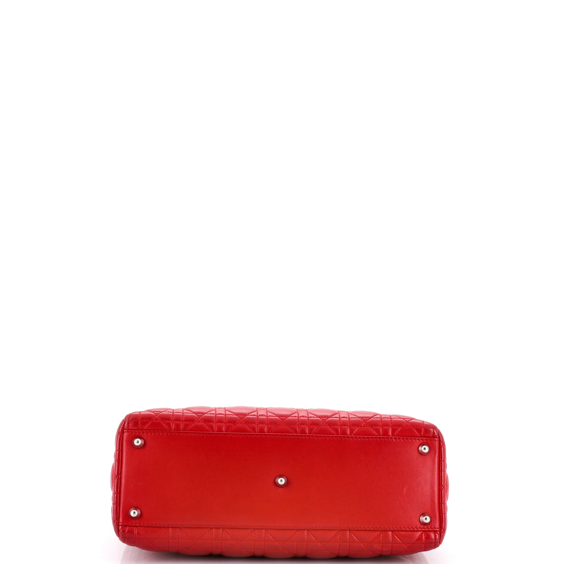 Lady Dior Bag Cannage Quilt Lambskin Large - Image 4