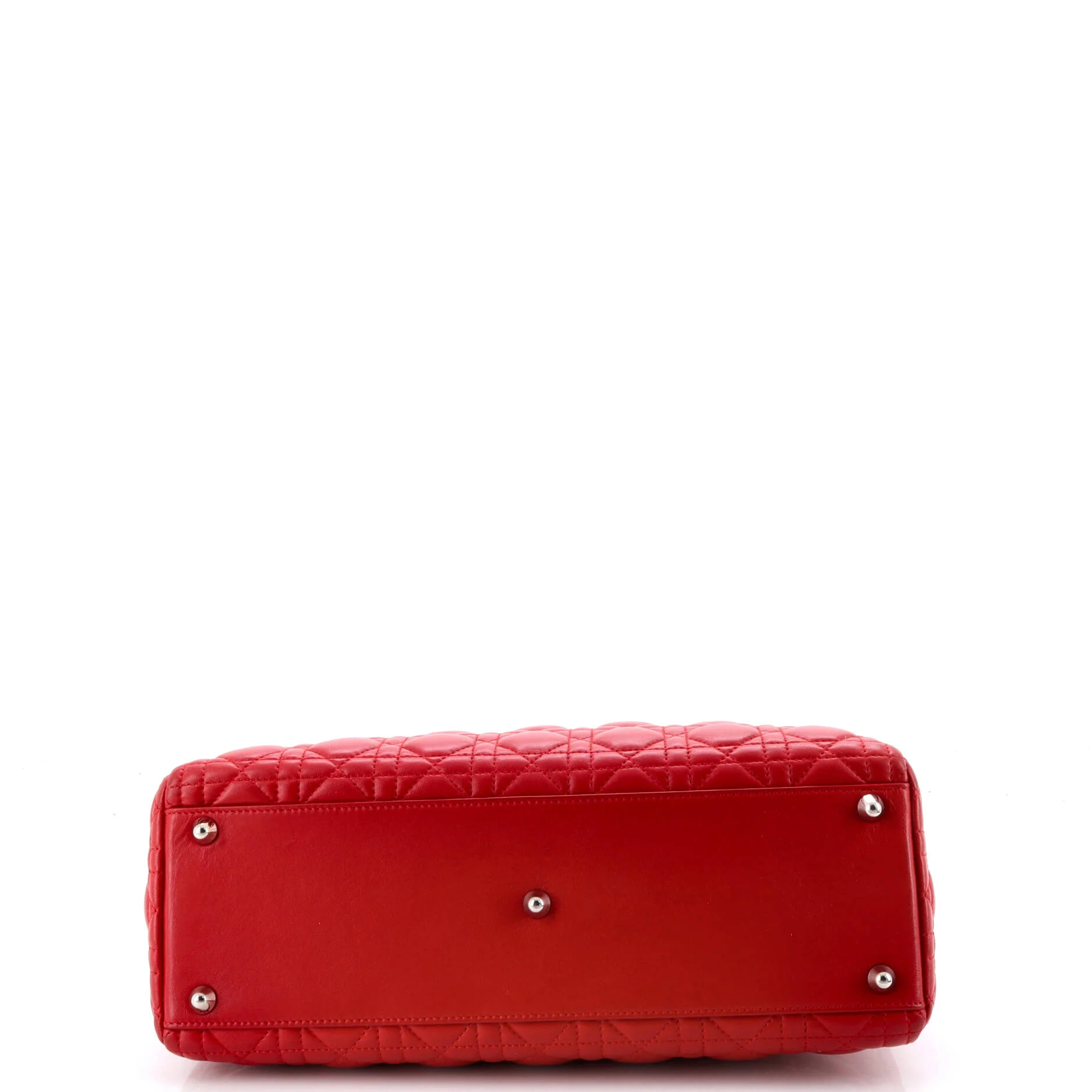 Lady Dior Bag Cannage Quilt Lambskin Large - Image 4