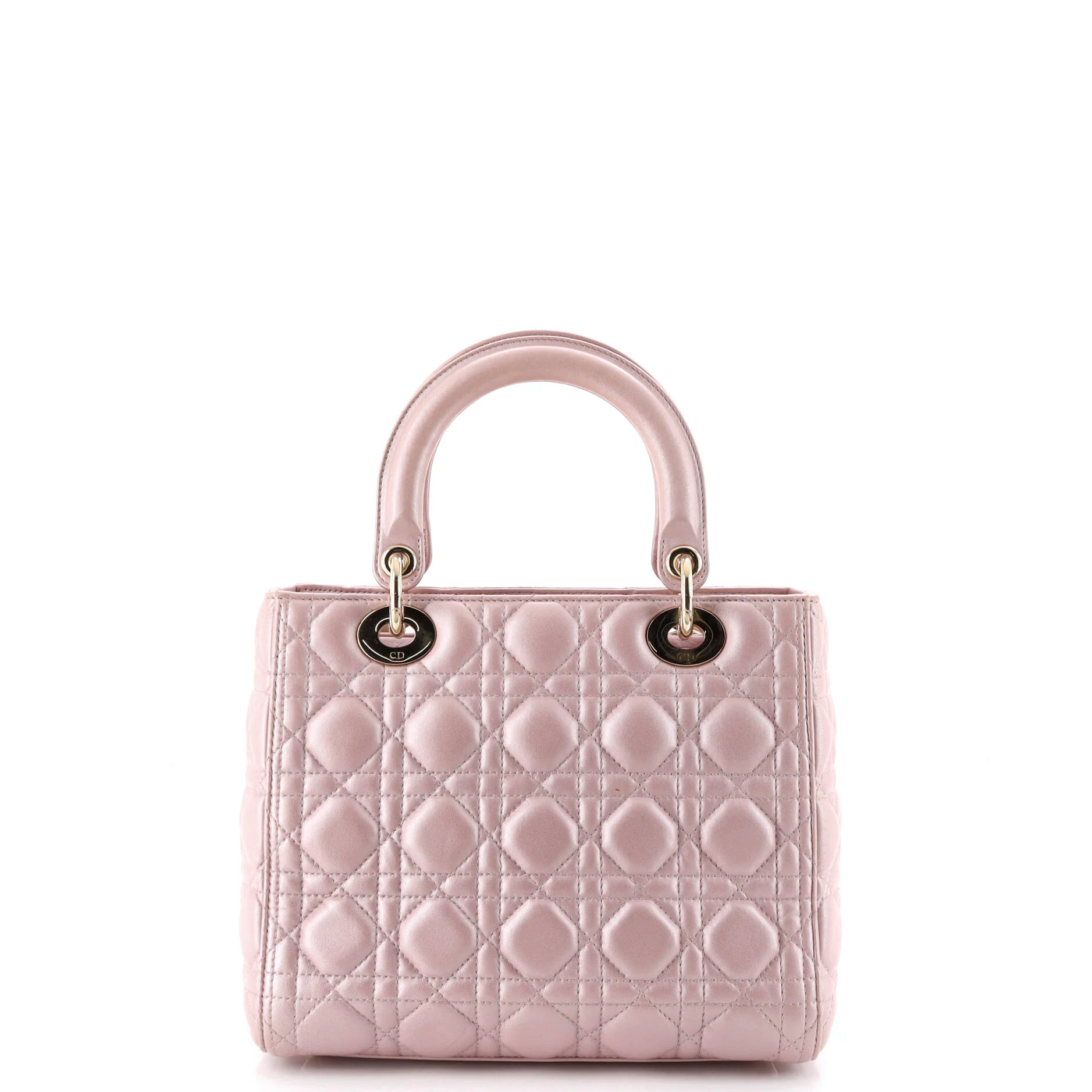 Lady Dior Bag Cannage Quilt Lambskin Medium - Image 3
