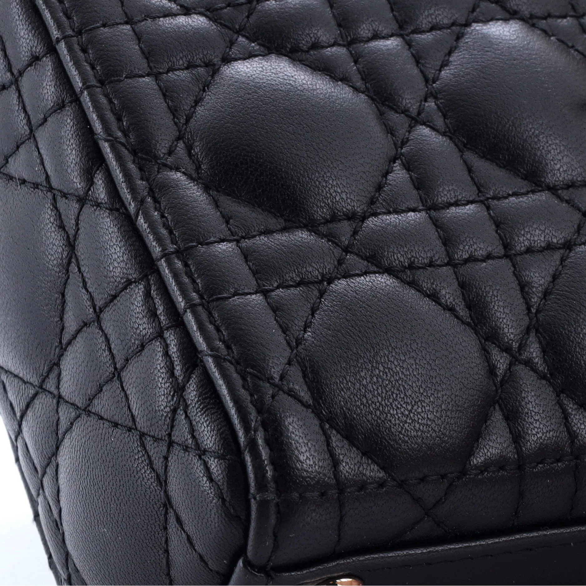 Lady Dior Bag Cannage Quilt Lambskin Micro - Image 6