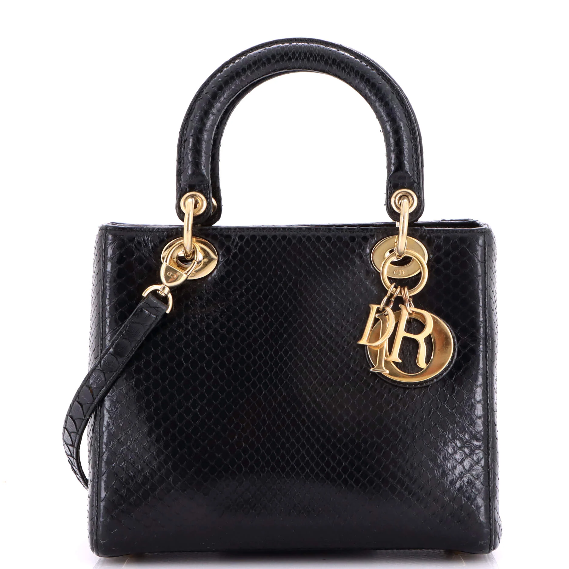 Lady Dior Bag Python Medium