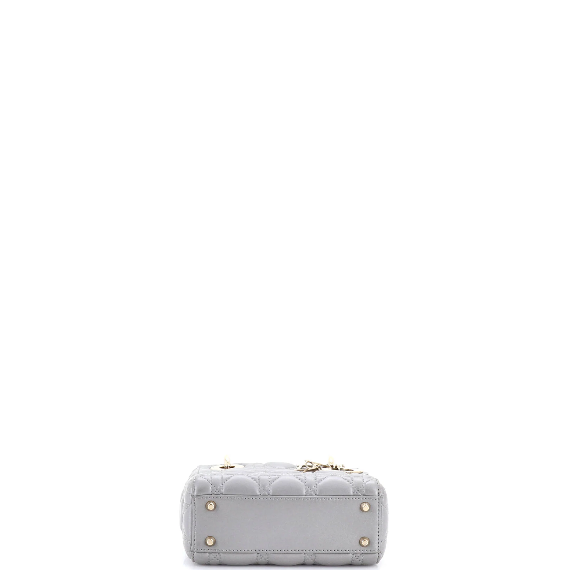 Lady Dior Chain Bag Cannage Quilt Lambskin Mini - Image 4
